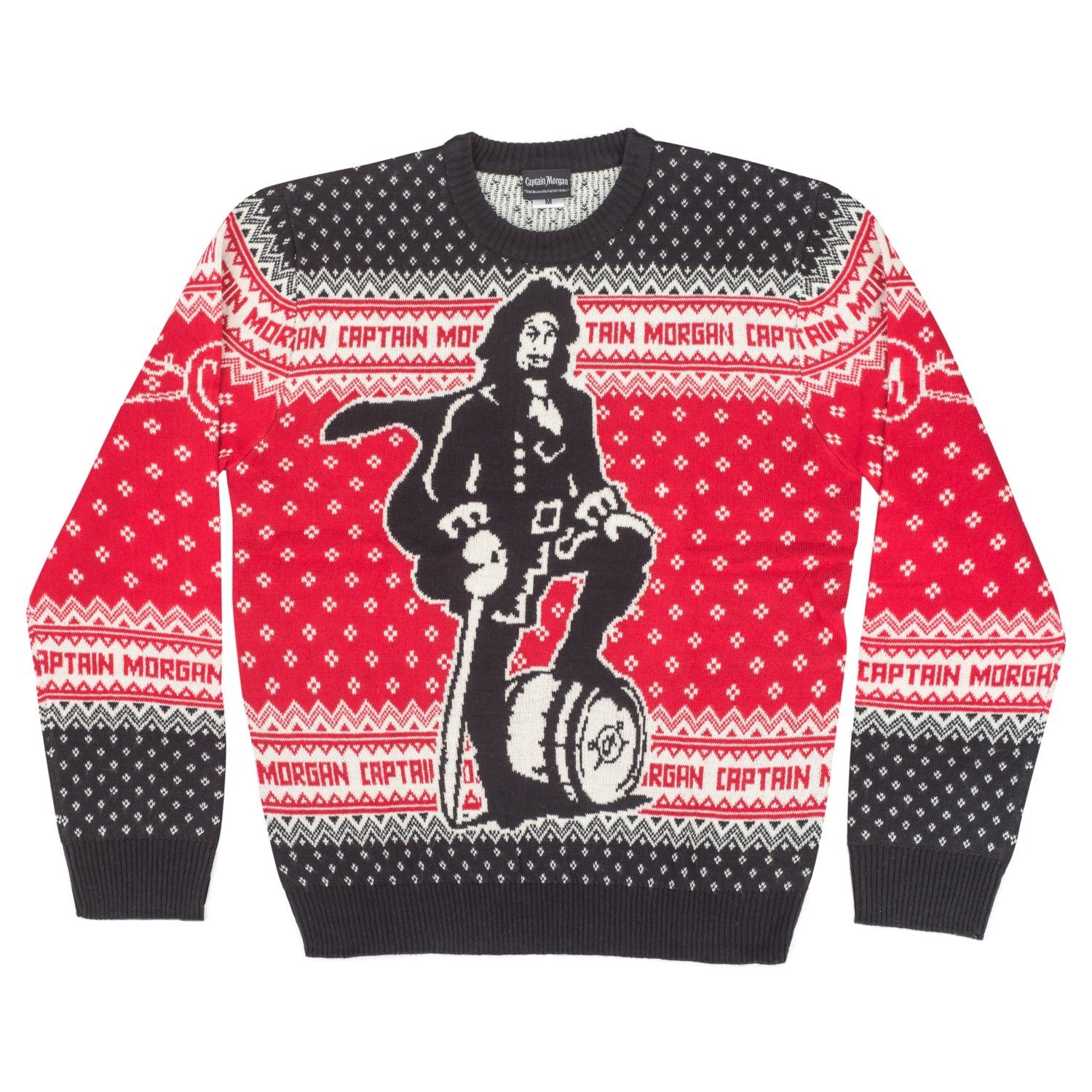 Captain Morgan The Standing Captain Ugly Christmas Sweater