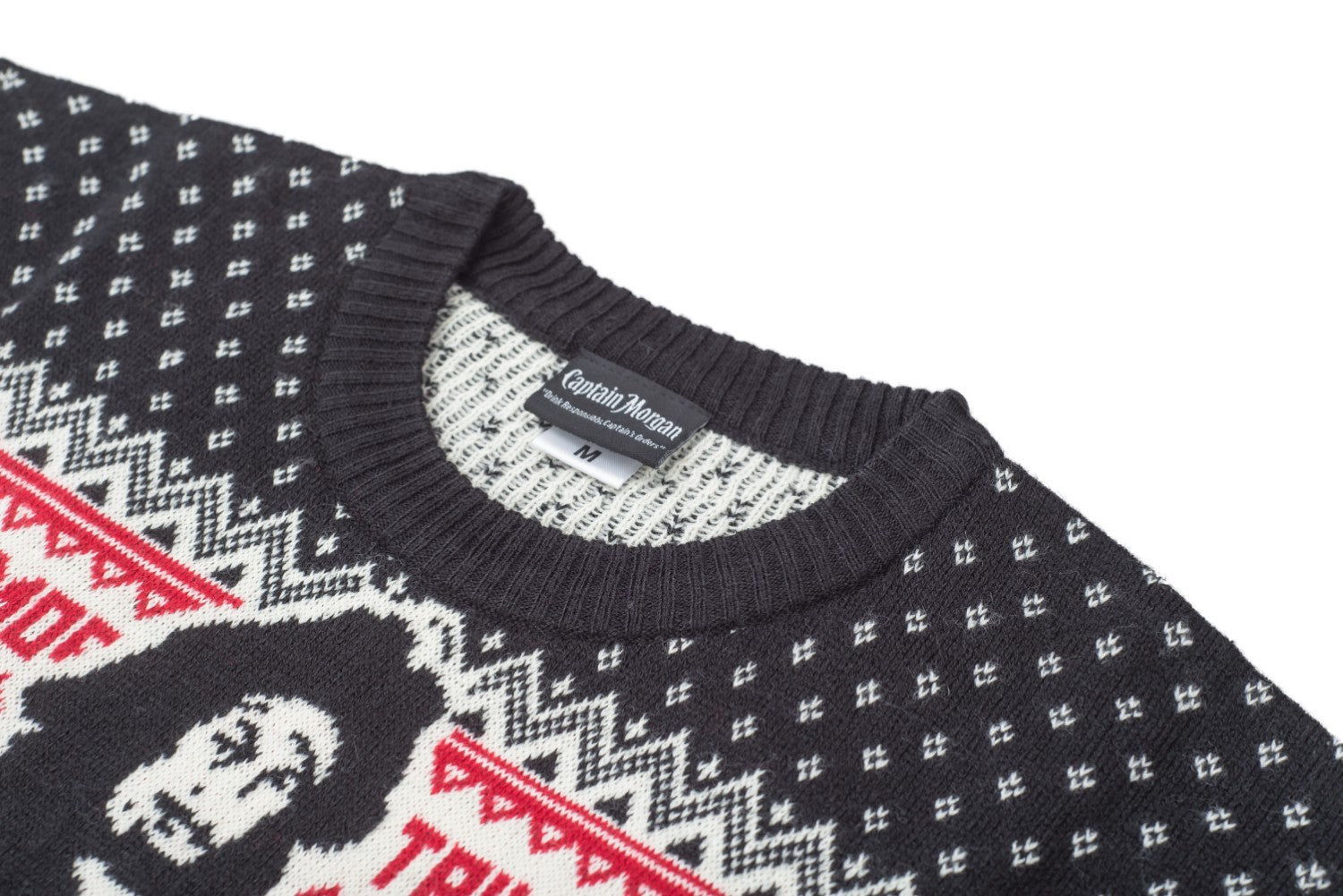 Captain Morgan The Standing Captain Ugly Christmas Sweater