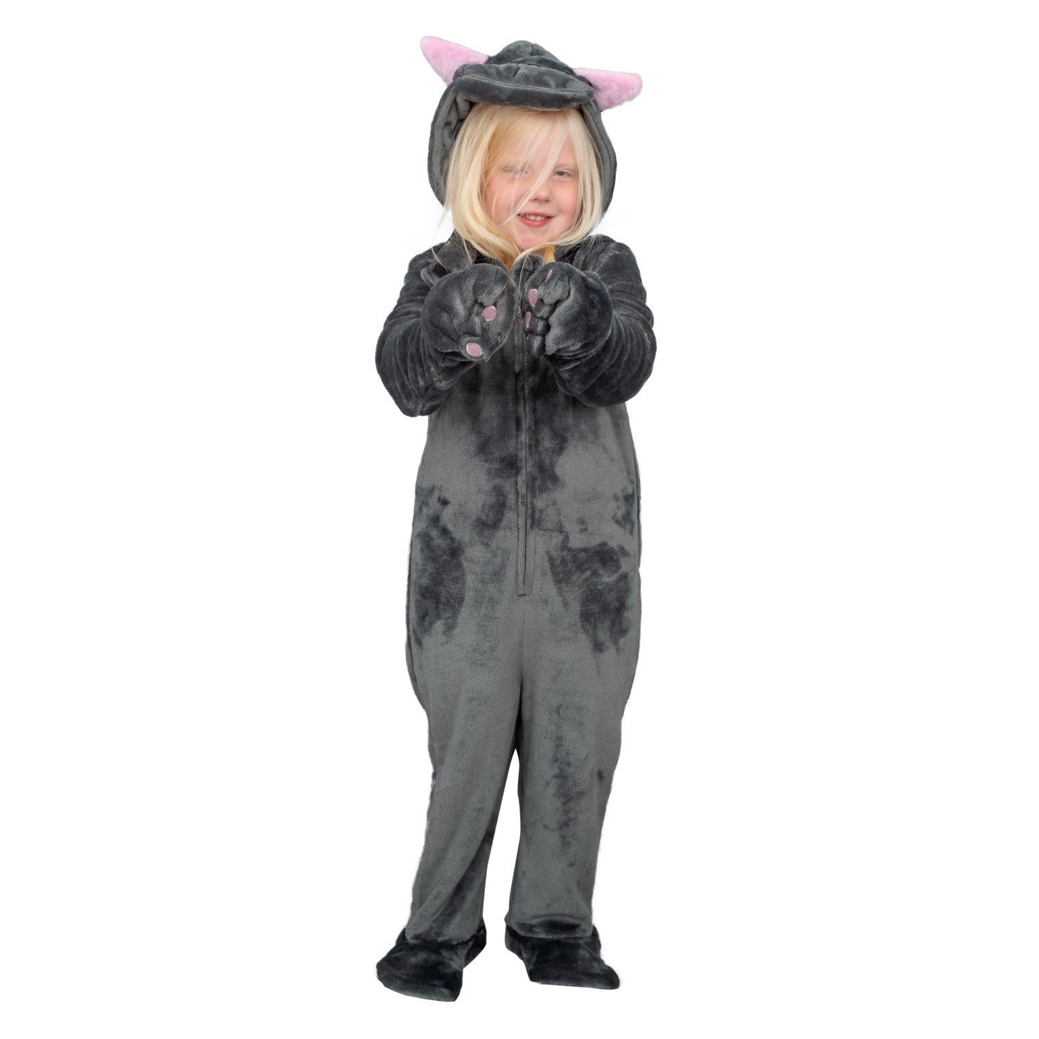 Child Youth Kids Cat Halloween Cosplay Costume Flappy Suit