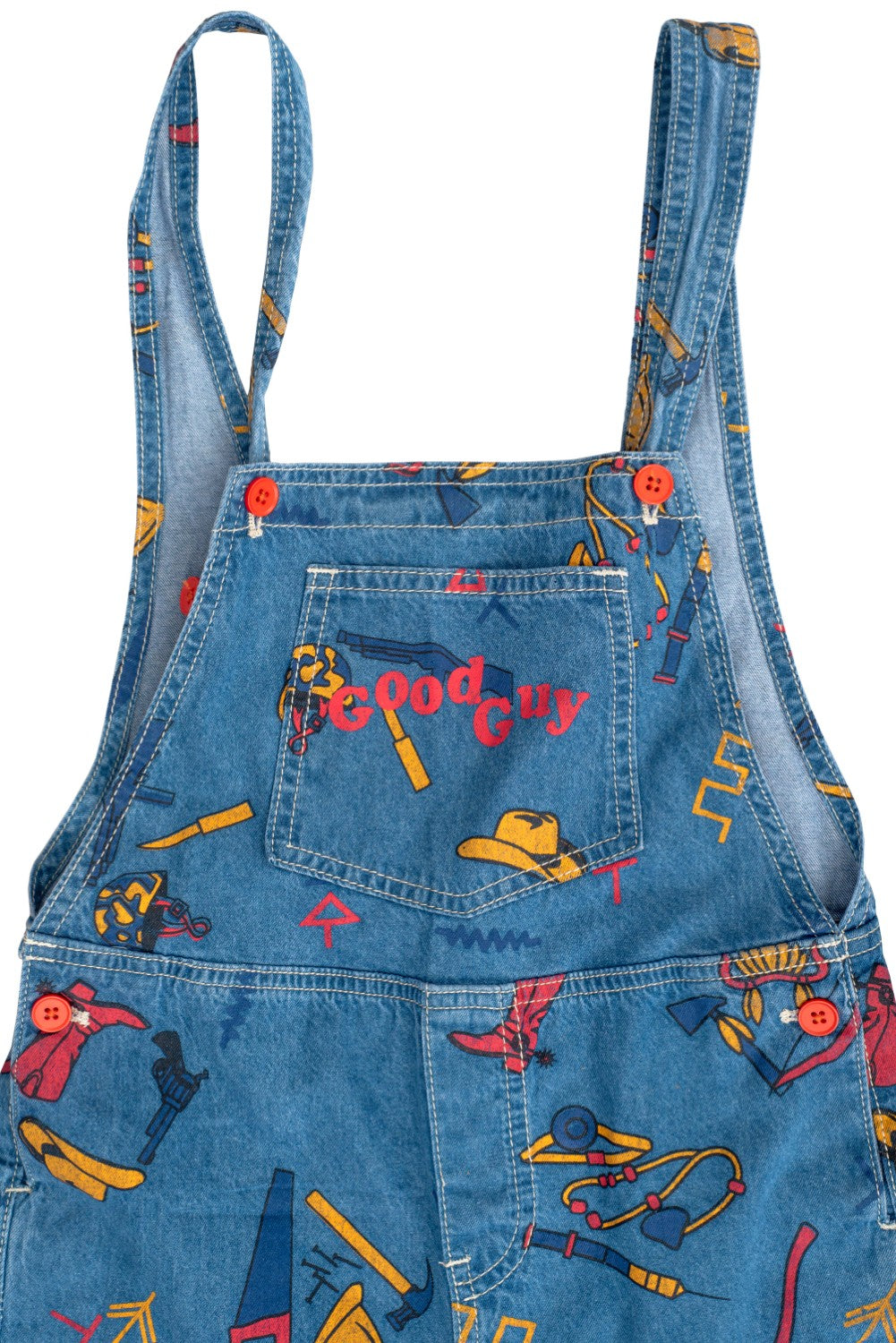 Chuckie Costume Good Guys Doll Child Halloween Cosplay