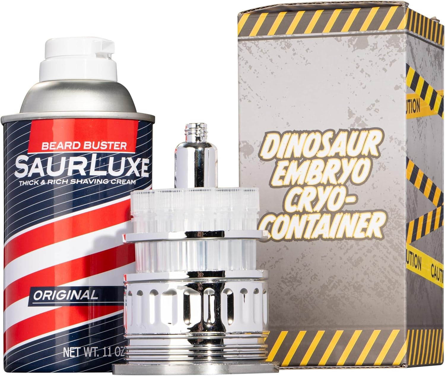 Costume Agent Dinosaur Park Embryo Cryo-Container Shaving Cream Halloween Prop