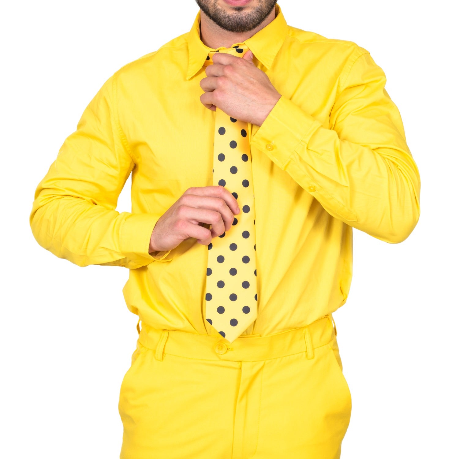 Deluxe Curious George Man In The Yellow Hat Costume Set