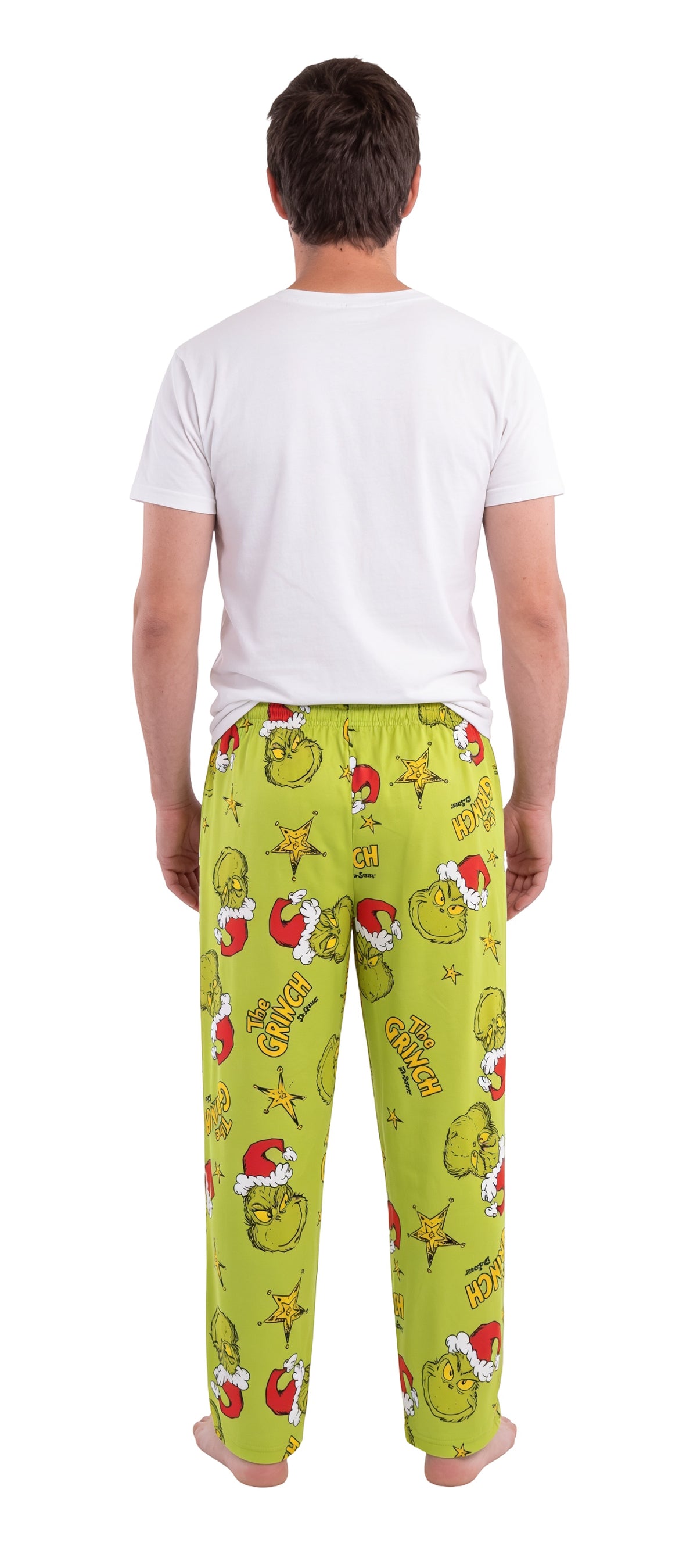 The Grinch Starry Christmas Adult Lounge Pants Holiday Pajama Bottoms
