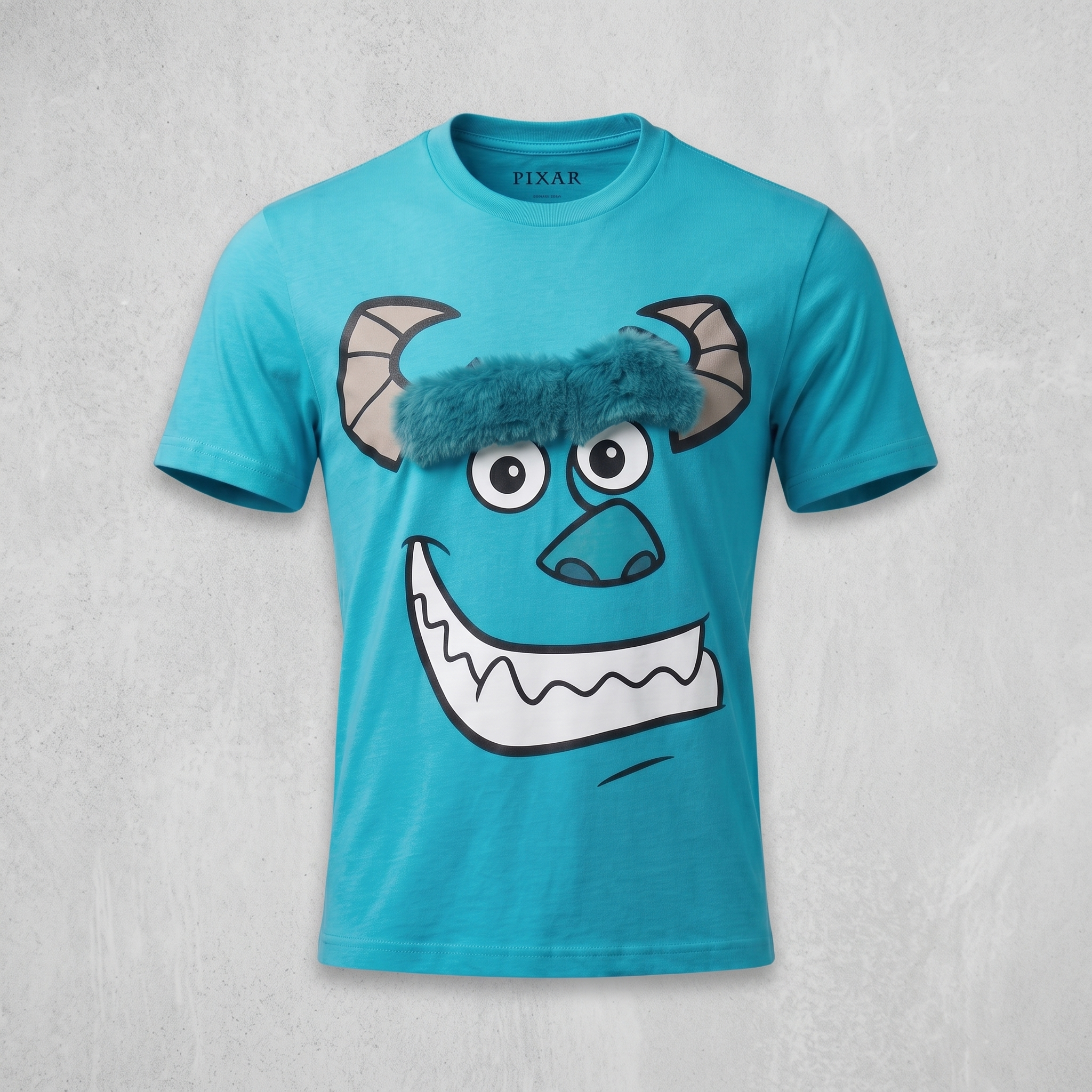Monster Incorporated Sully's Face Adult Unisex Short Sleeve T-Shirt