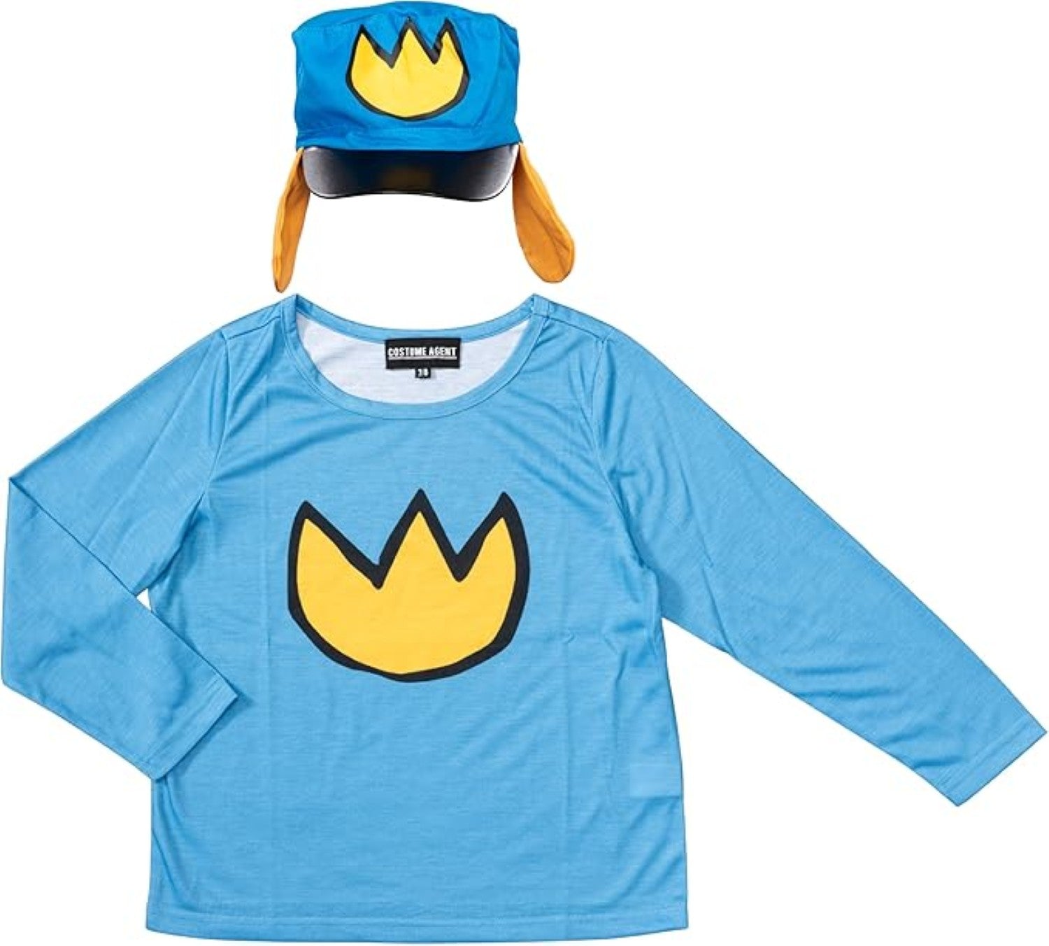 Dog Police Man Super Hero Youth Kids Children Halloween Cosplay Costume Set