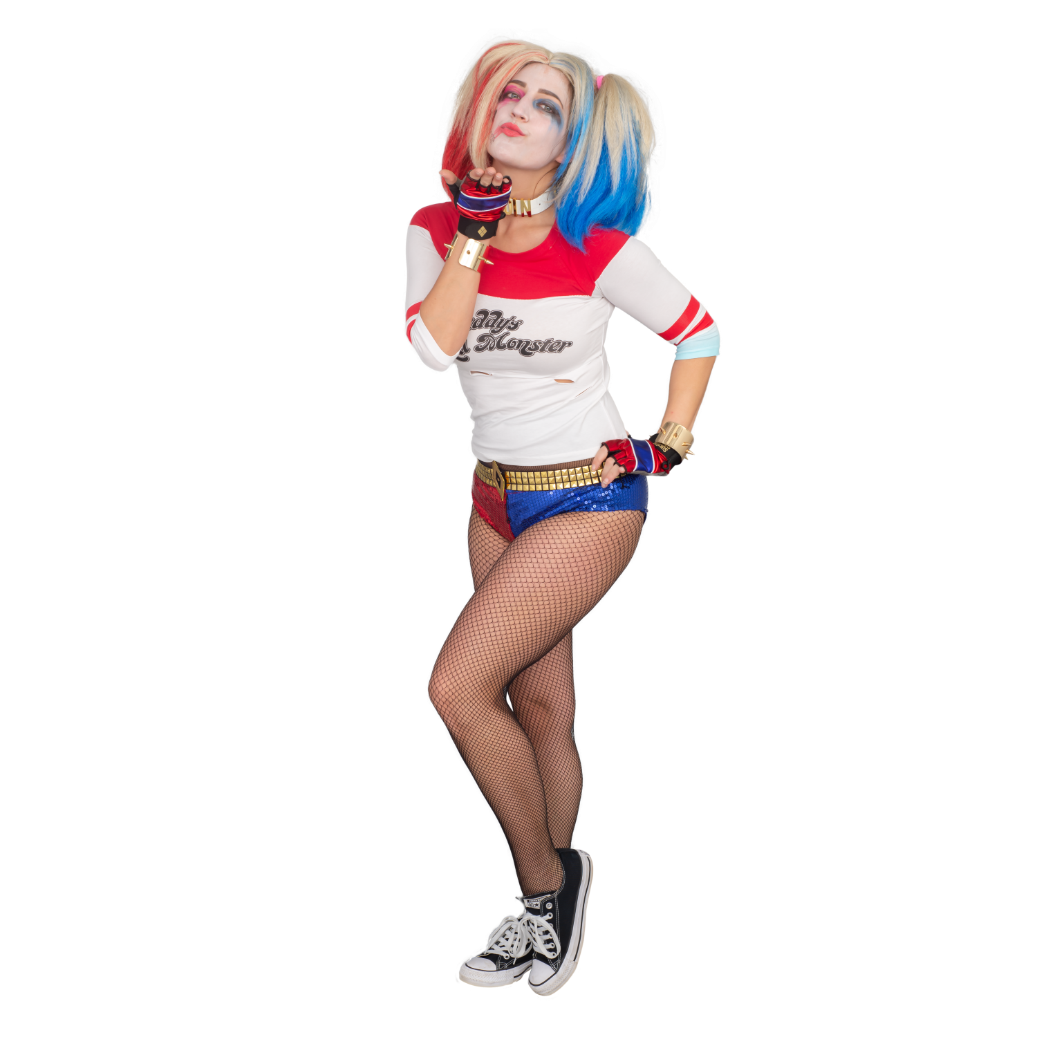 Daddy's Little Monster Raglan T-shirt