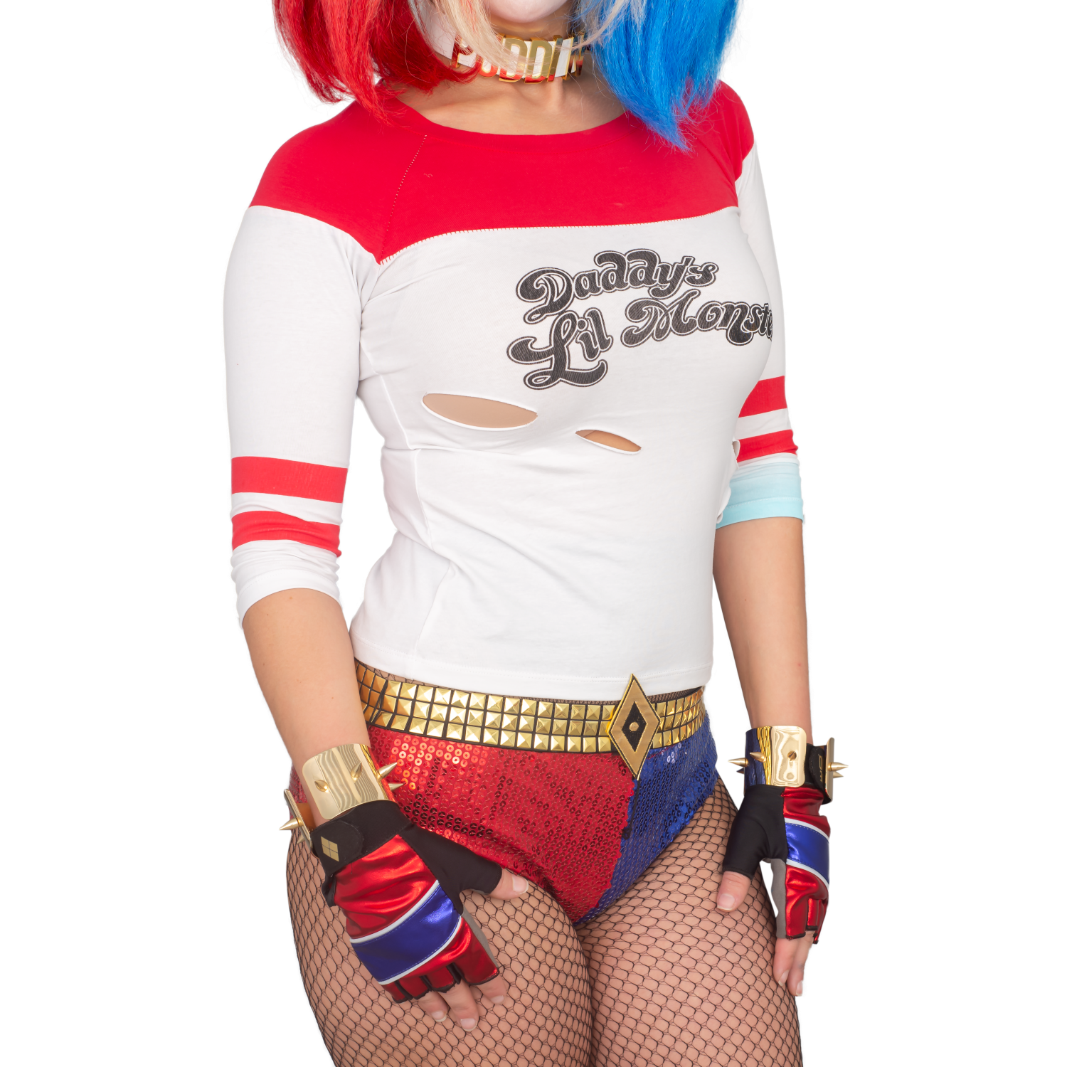 Daddy's Little Monster Raglan T-shirt