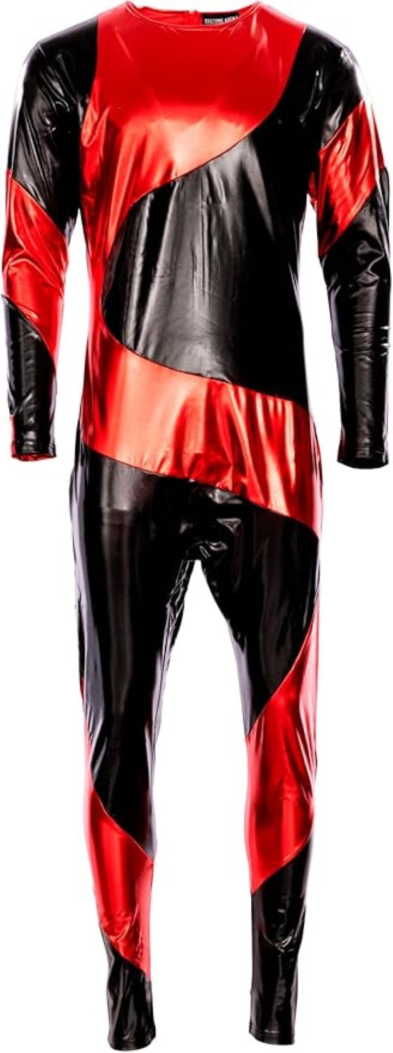 Egg Robot Man Dancing Suit Hedgehog Video Game Villain Adult Halloween Costume Cosplay