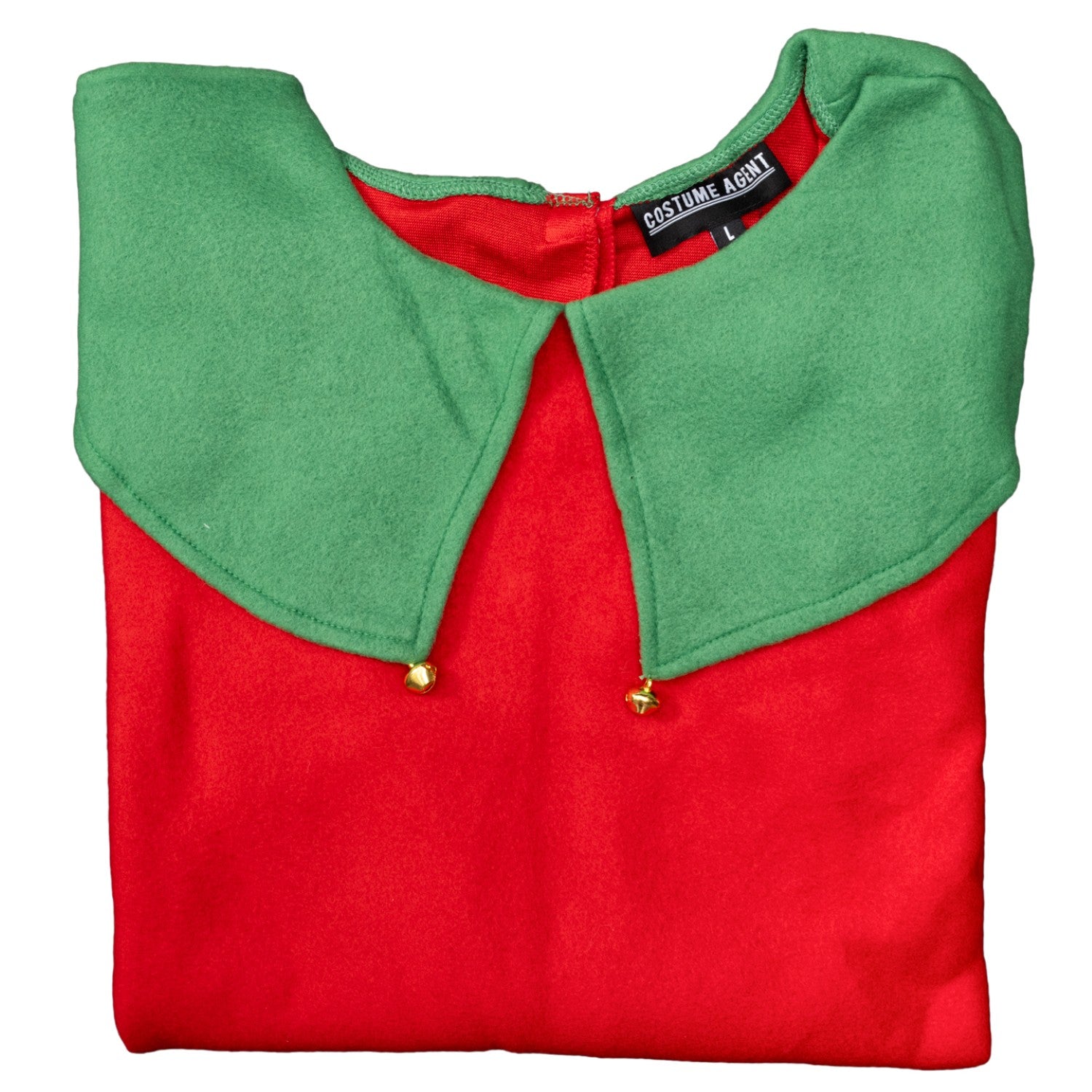 Christmas Elf Adult Unisex Halloween Cosplay Deluxe Costume Set