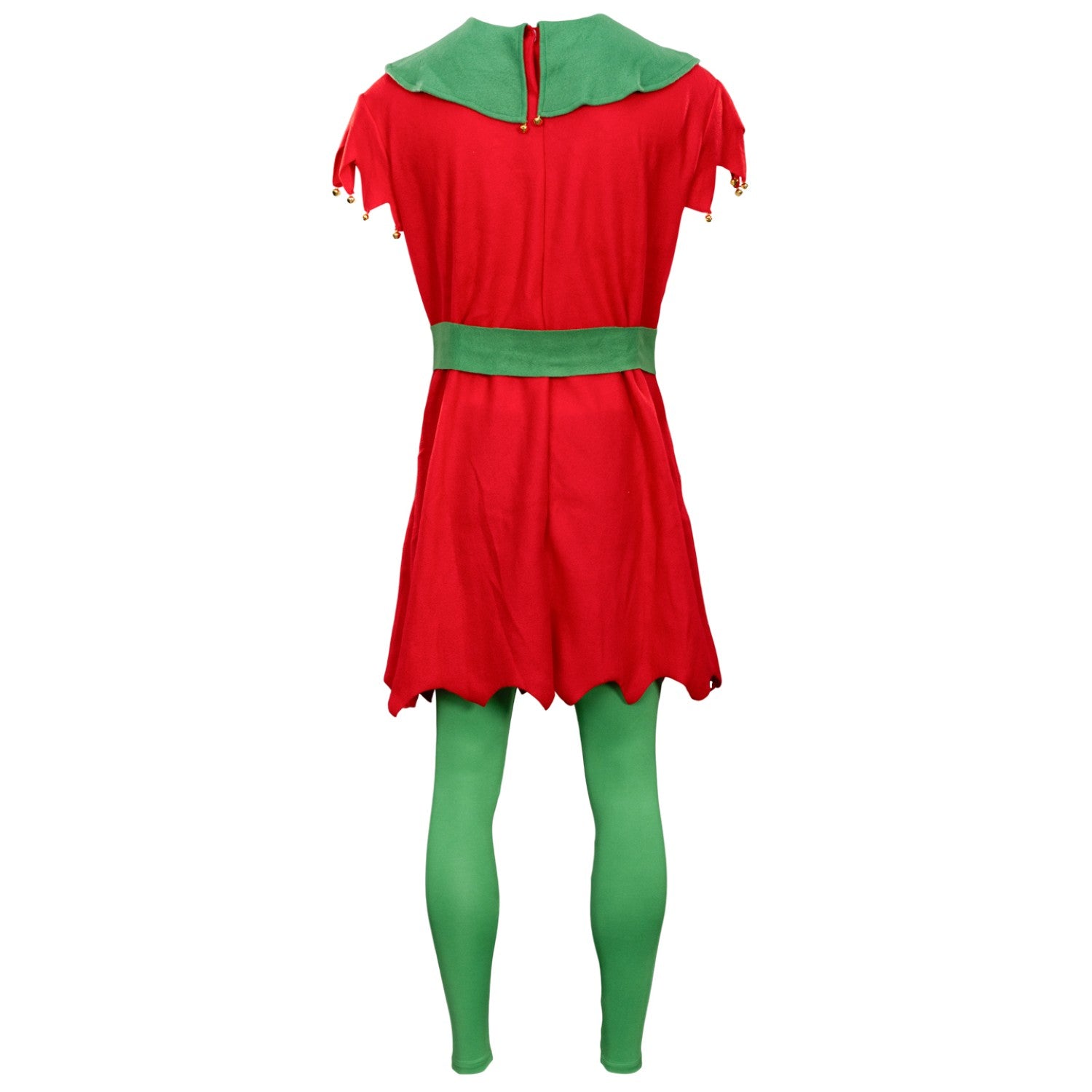Christmas Elf Adult Unisex Halloween Cosplay Deluxe Costume Set