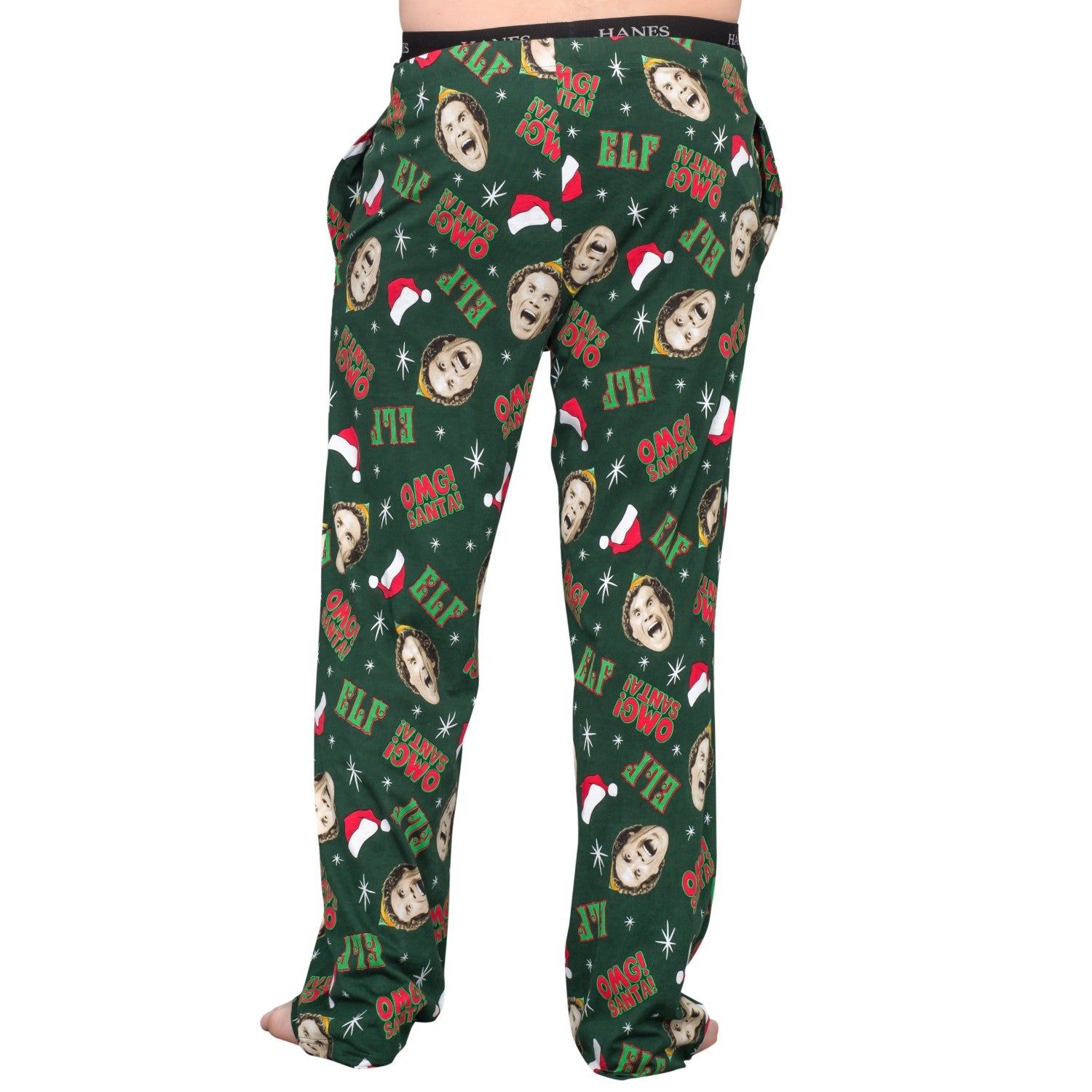 Elf OMG! Santa! Adult Pajamas Lounge Pants