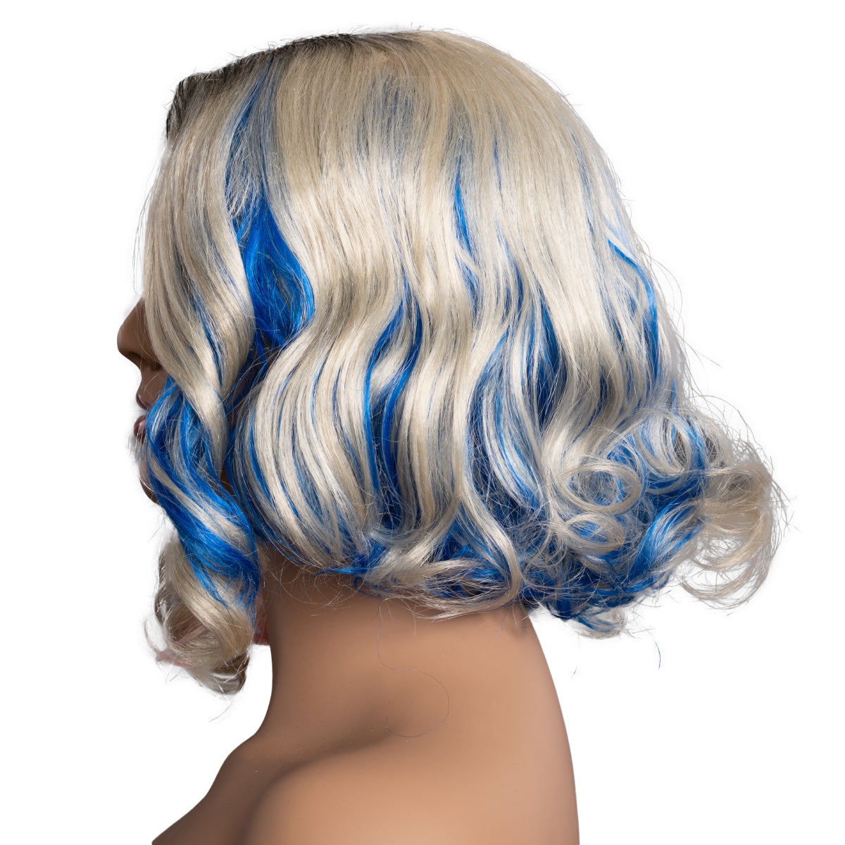 Enid Sinclair Netflix Wednesday TV Show costume Wig Left Side view