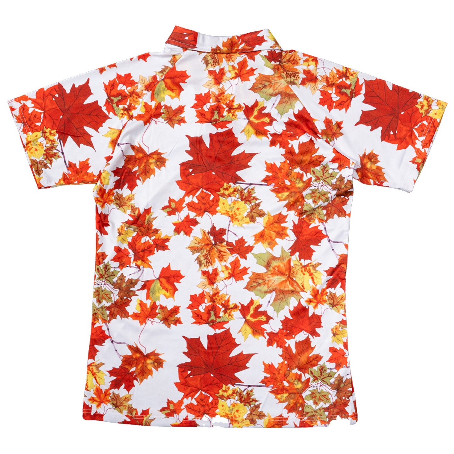 Tyler Durden Maple Leaf Button Up Shirt Adult Halloween Costume Cosplay Shirt