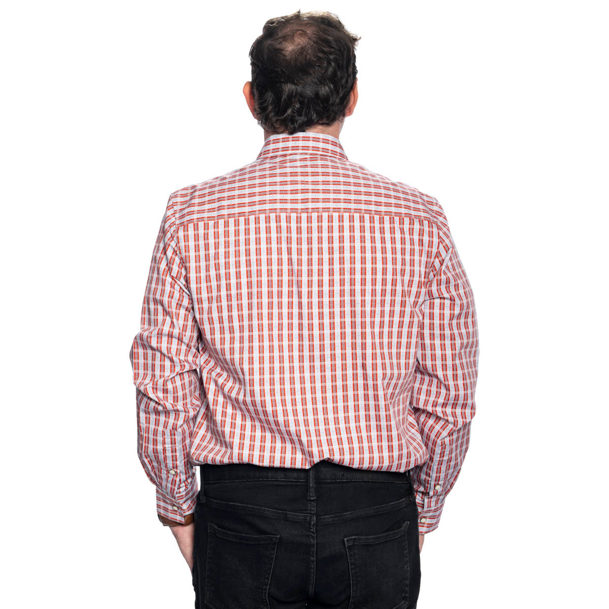 LetterKenny Wayne Plaid Costume Shirt Back