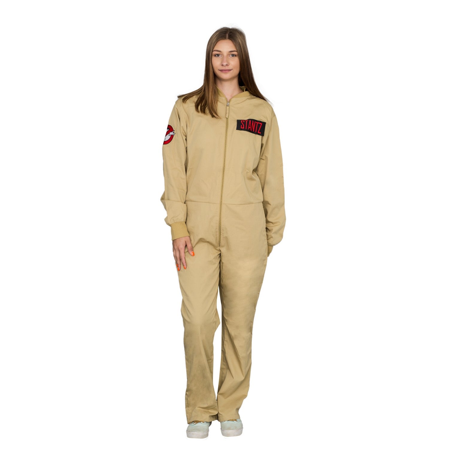 Ghostbusters Zip up Jumpsuit with 4 Attachable Patches