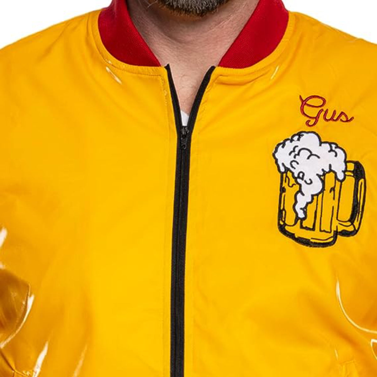 Home Alone John Candy Gus Polinski Kenosha Kickers Jacket Logo and Jacket ZIP