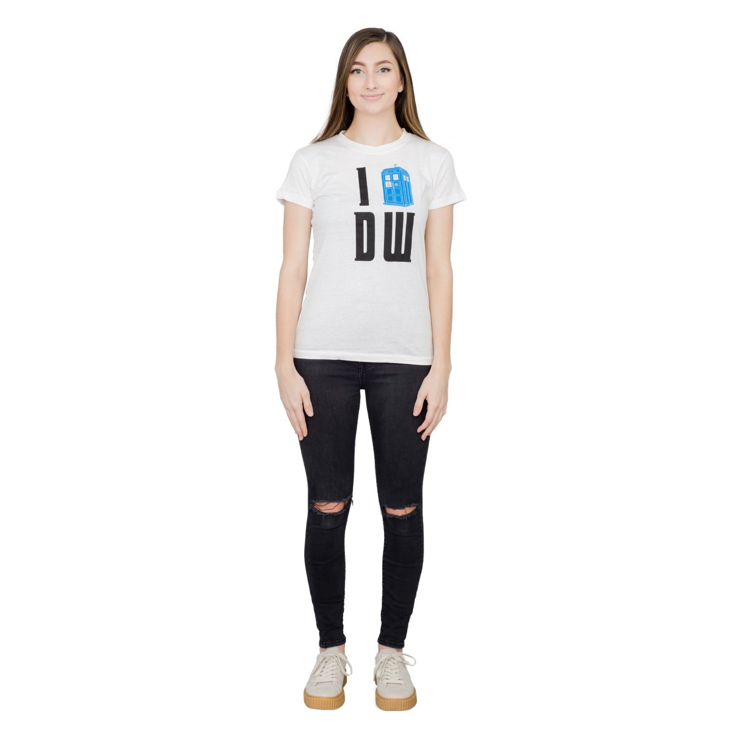 I Heart (Tardis) DW T-shirt