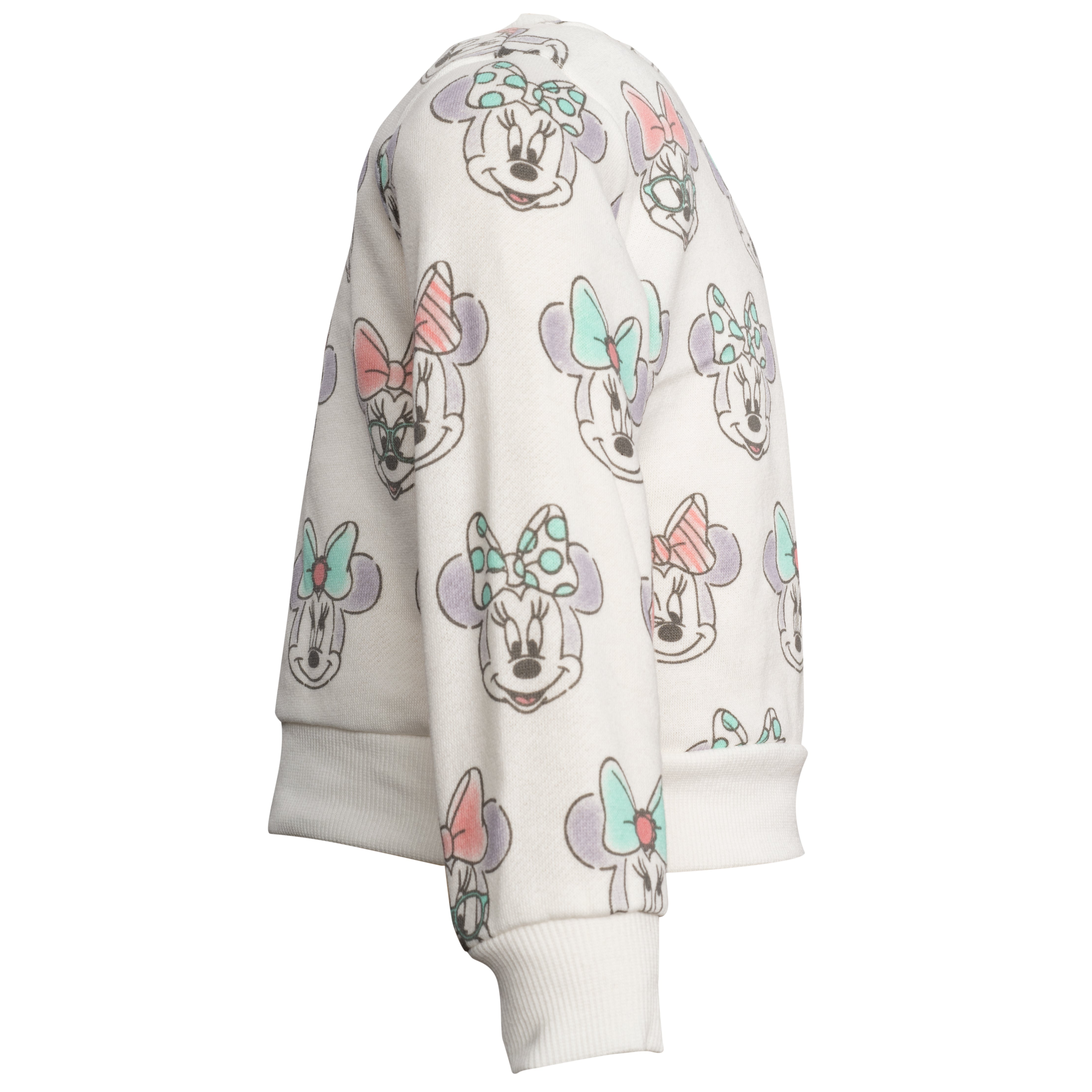 Mad Engine Minnie Mouse All Over Heads Sweatshirt for Babies