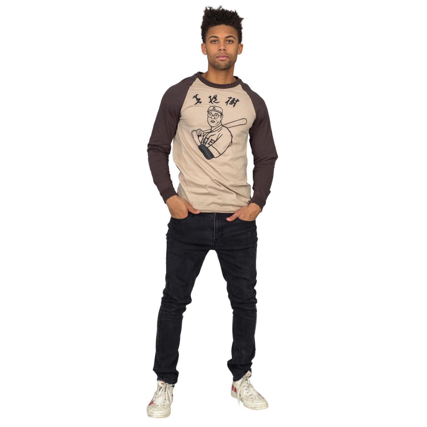 Kaoru Betto Baseball Raglan T-shirt