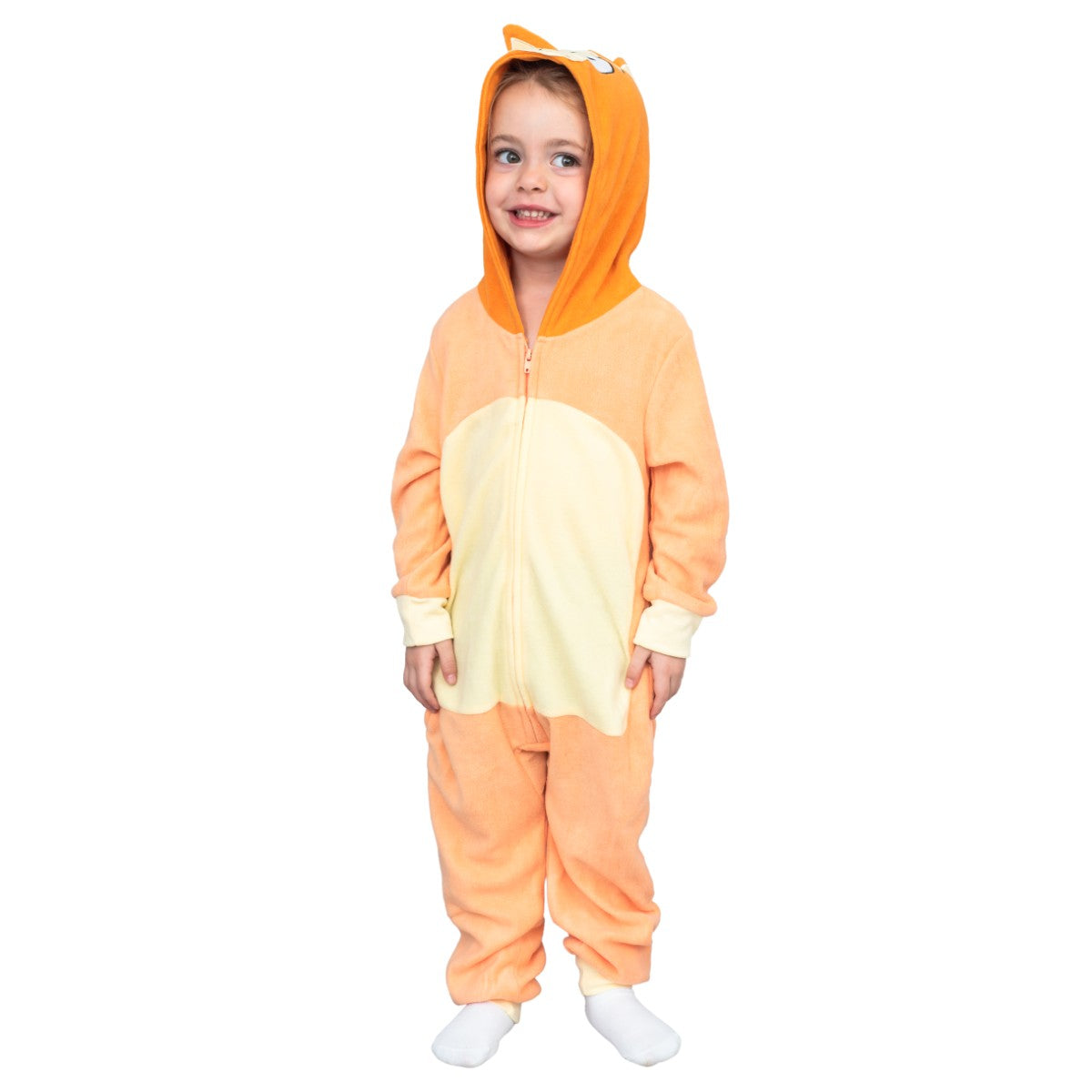 Kids Cartoon Bingo and Bluey Halloween Costume Jumpsuit Cosplay