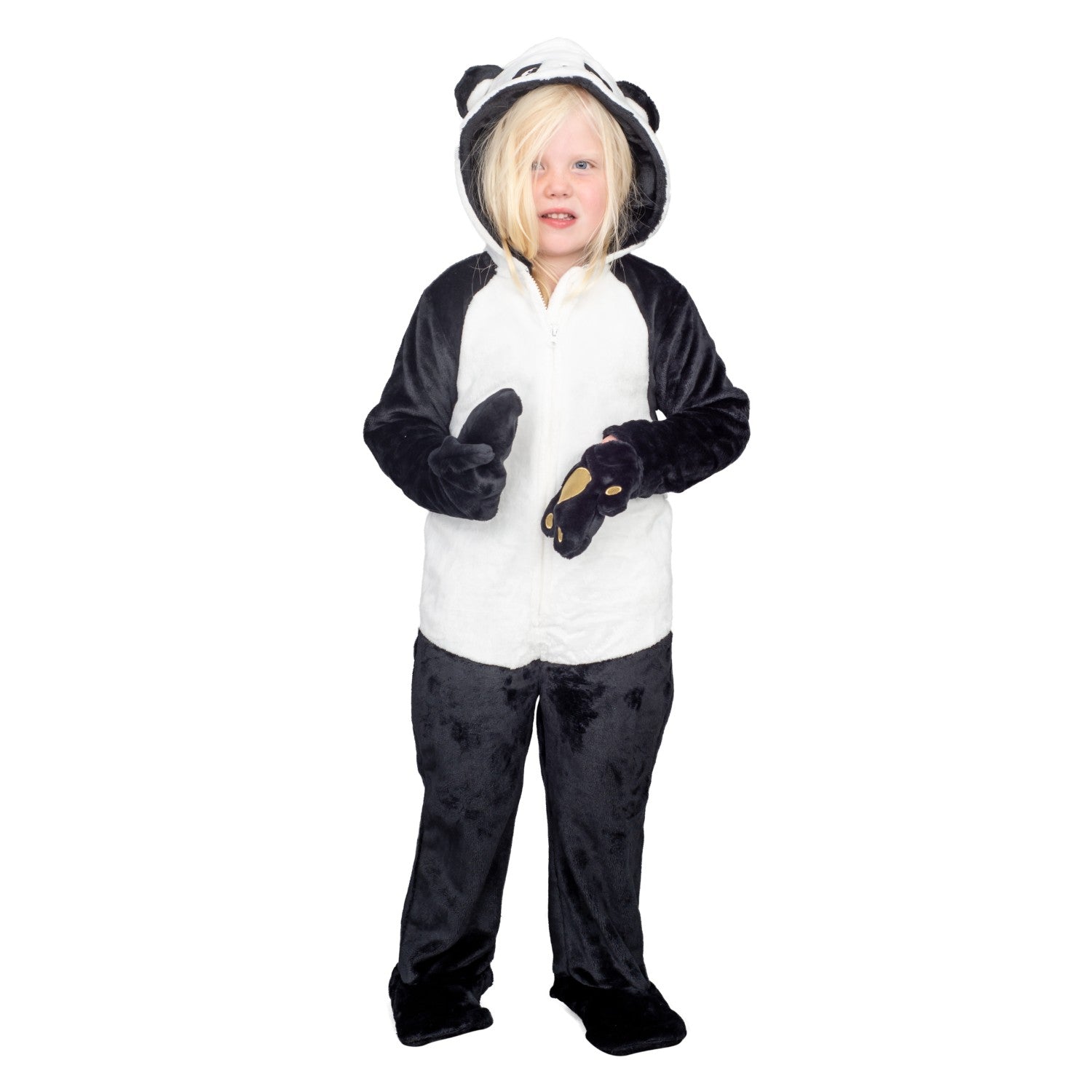 Kids Youth Child Panda Halloween Cosplay Costume Flappy Suit