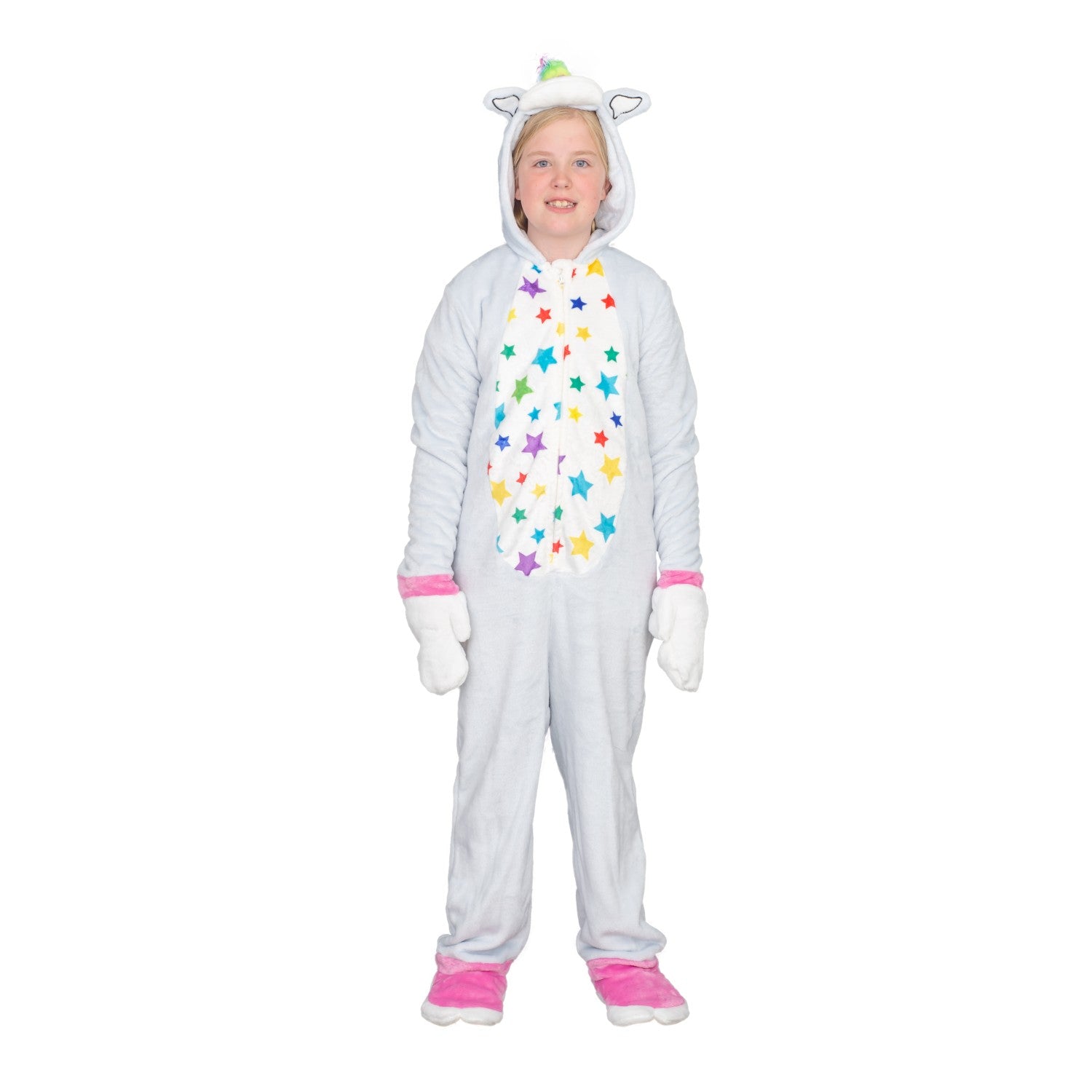 Kids Youth Child Unicorn Halloween Cosplay Costume Flappy Suit