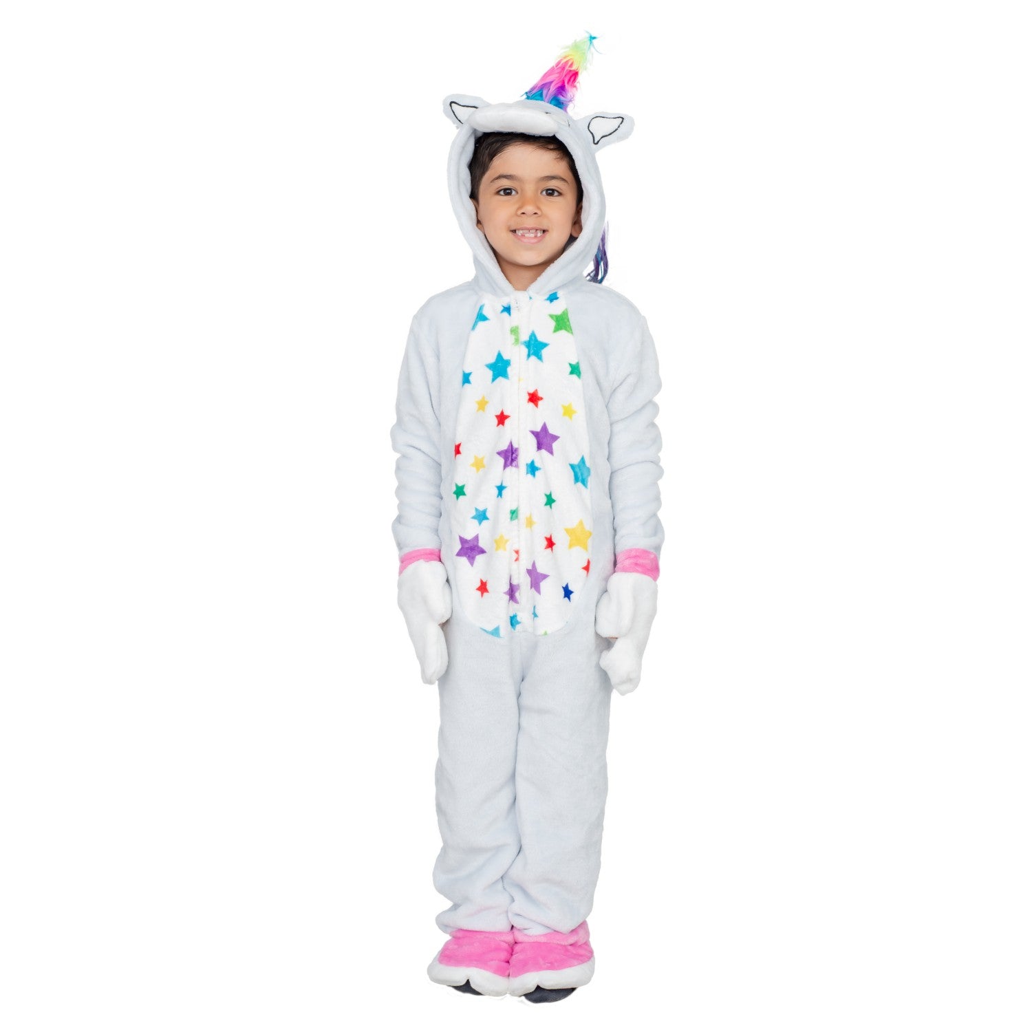 Kids Youth Child Unicorn Halloween Cosplay Costume Flappy Suit