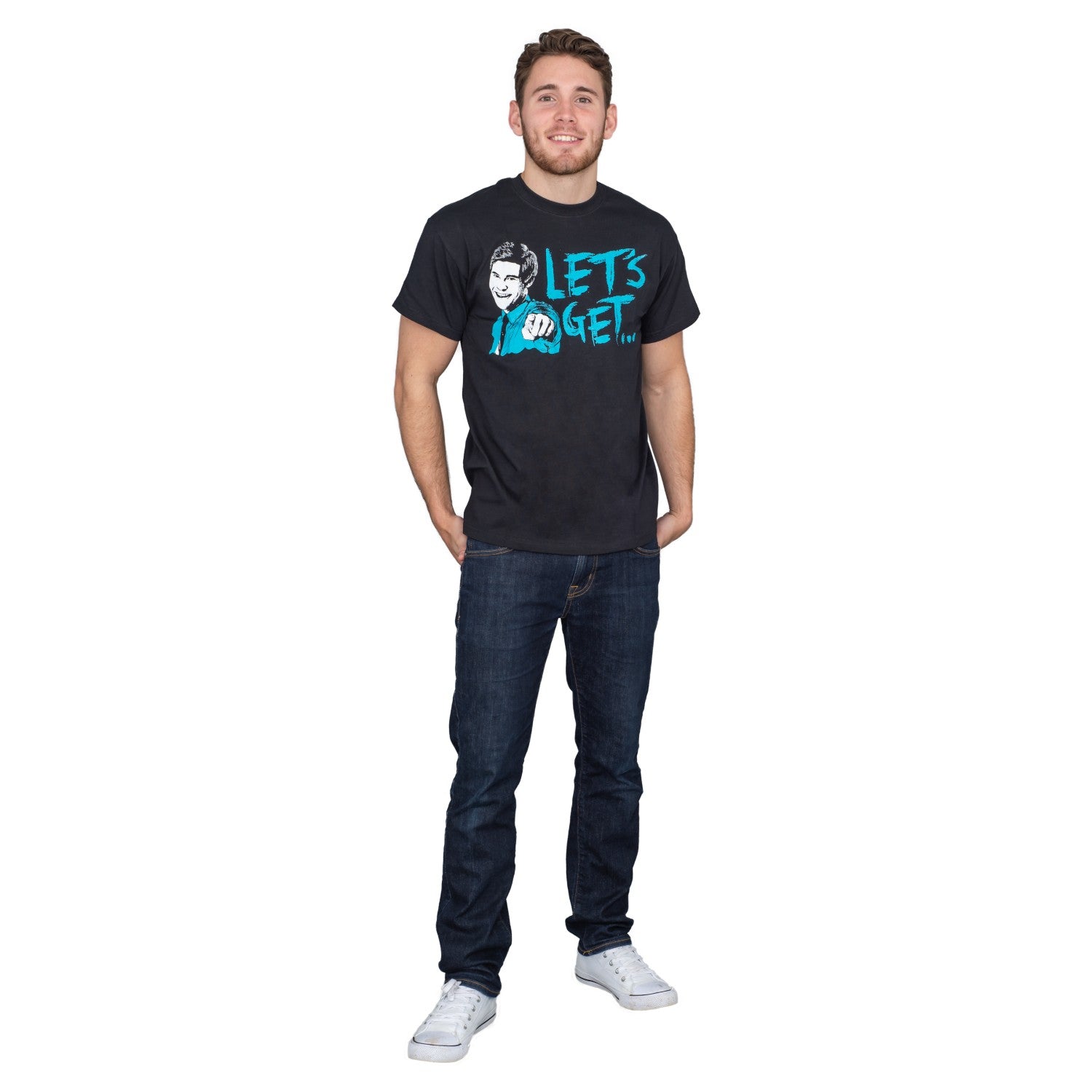 Workaholics TV Series Adult Unisex "Let's Get Weird" T-Shirt