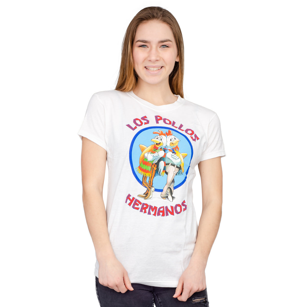 Los Pollos Hermanos Logo Juniors/Women's T-Shirt