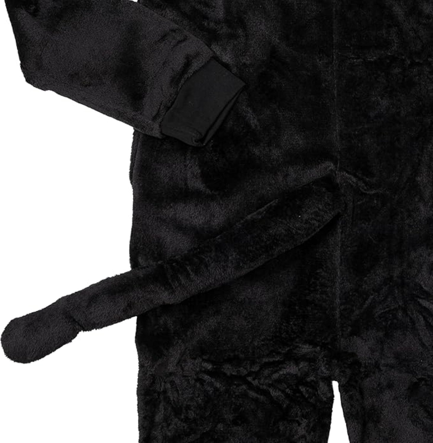 Officially Licensed Kids Youth Seuss Cat in Hall Halloween Cosplay Costume Fleece Jumpsuit