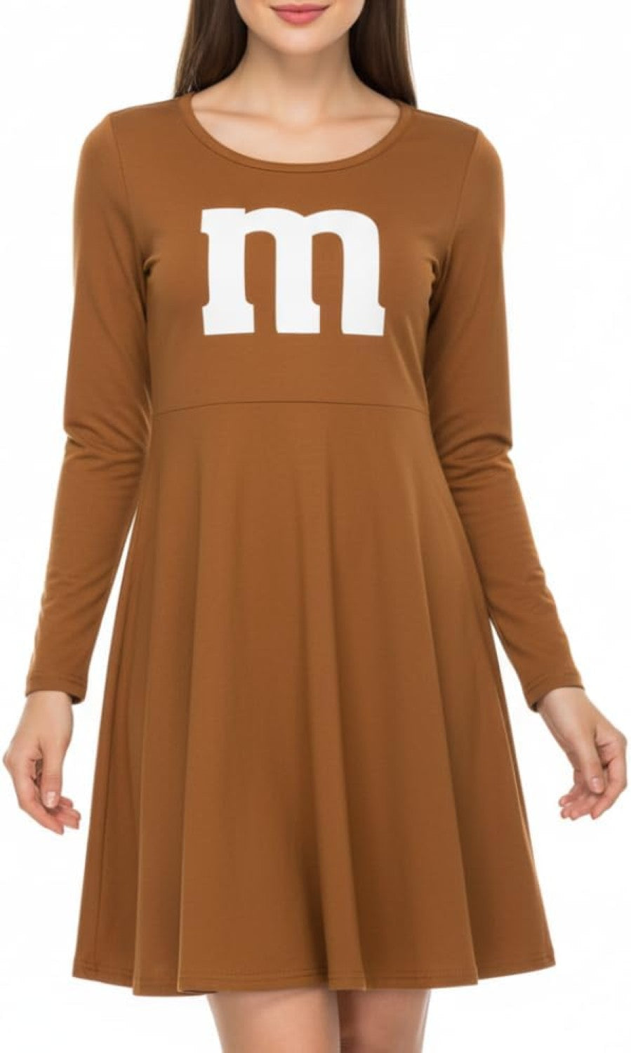 M Team Long Sleeve Women’s Adult Costume Dress Fun Halloween Cosplay Outfit in Multiple Colors