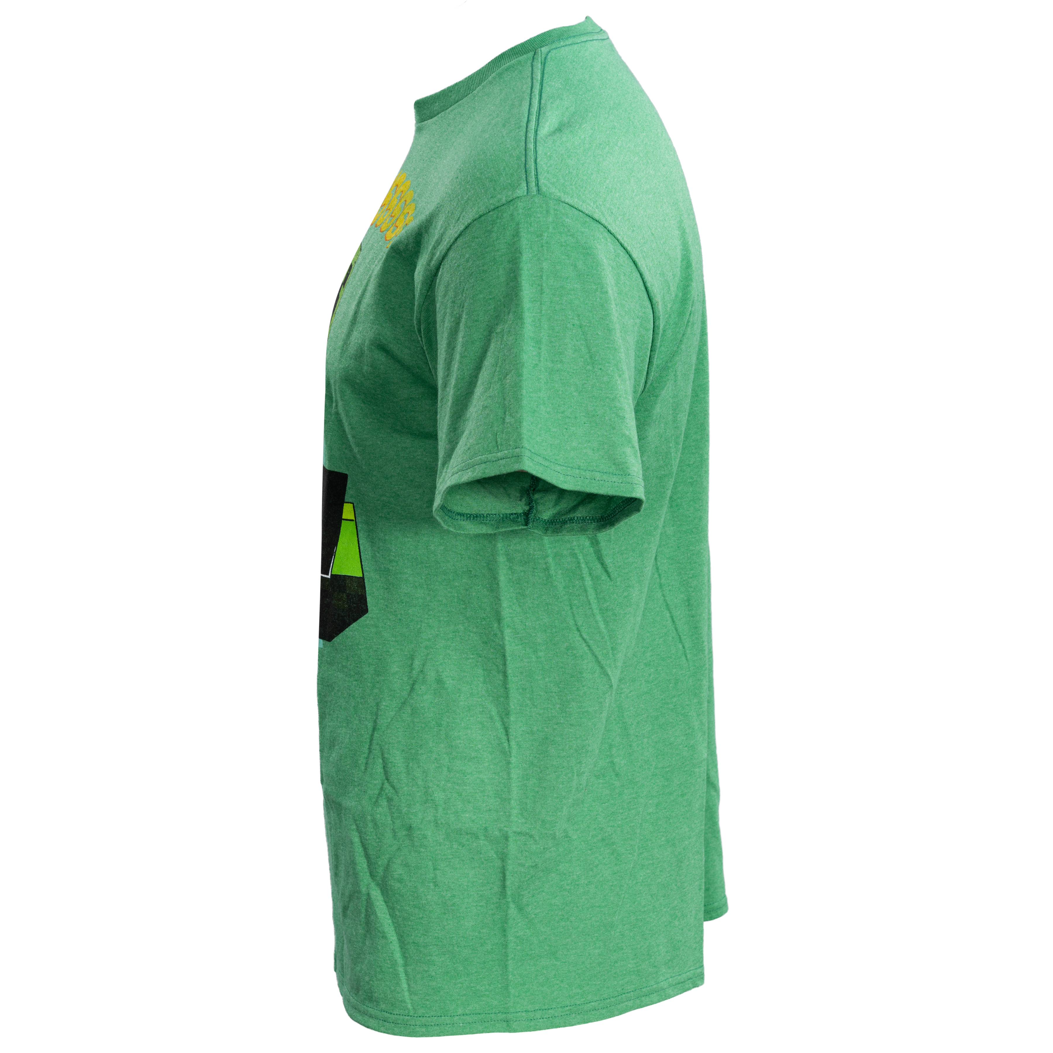 Men's Minecraft Fear the Creeper Glow in Dark 2 Piece Set T-shirt