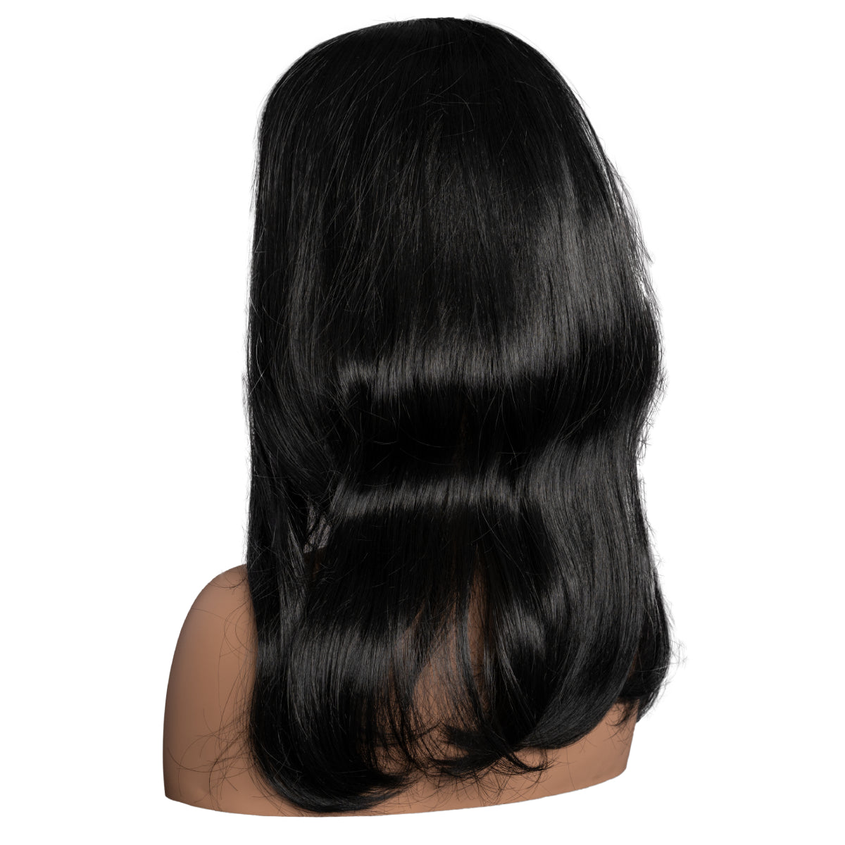 Morticia Adams Family Wig for Halloween Costume Accessory Cosplay Back Look