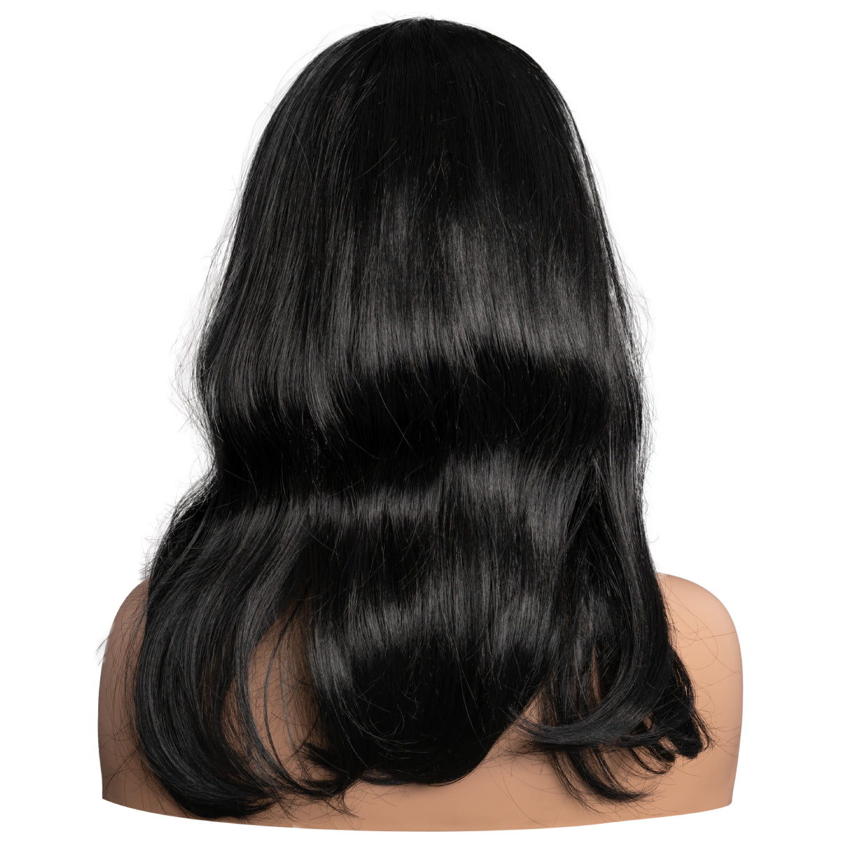 Morticia Adams Family Wig for Halloween Costume Accessory Cosplay Back