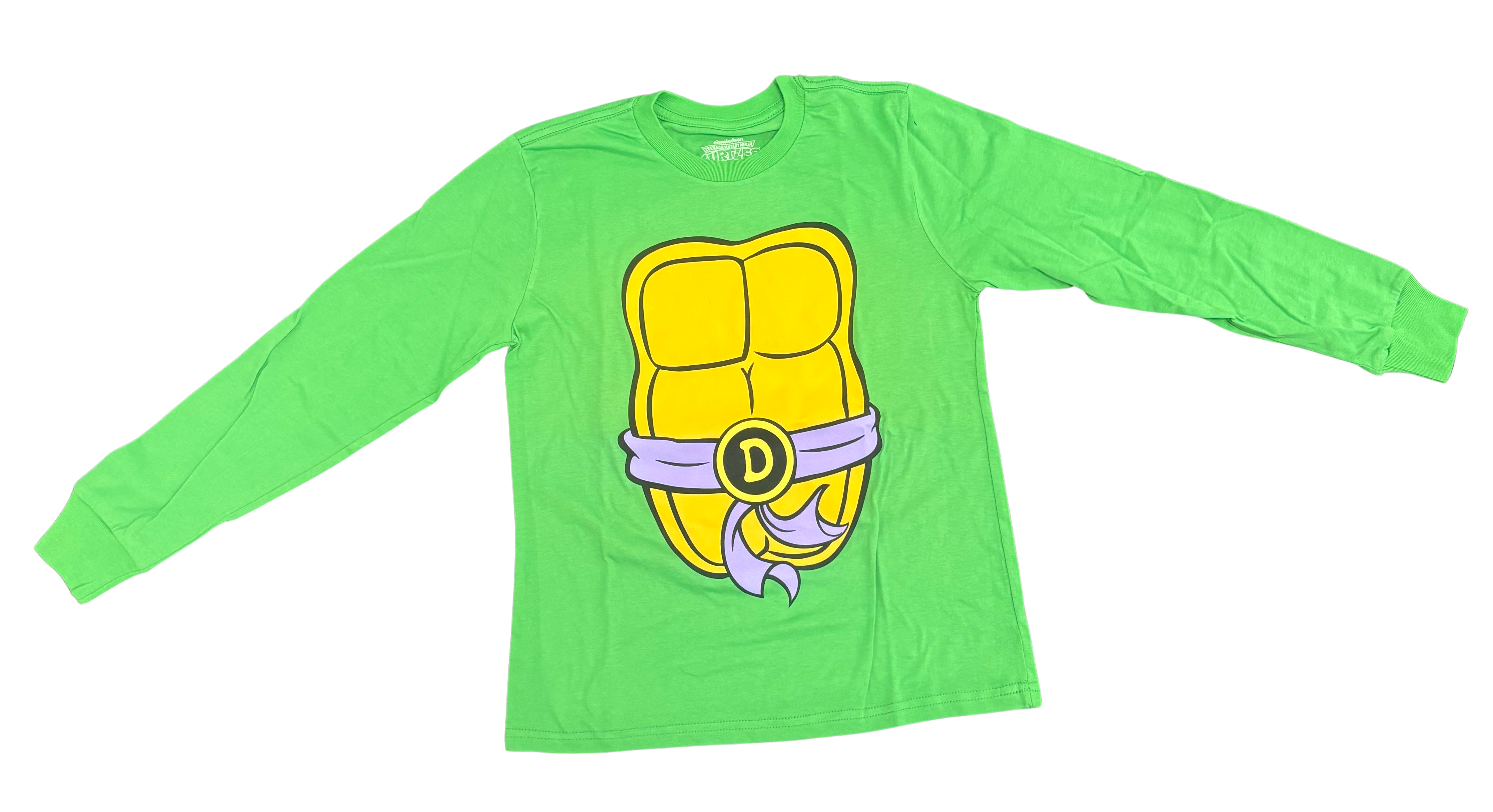 TMNT Donatello Halloween Cosplay Costume Youth Long Sleeve T-Shirt