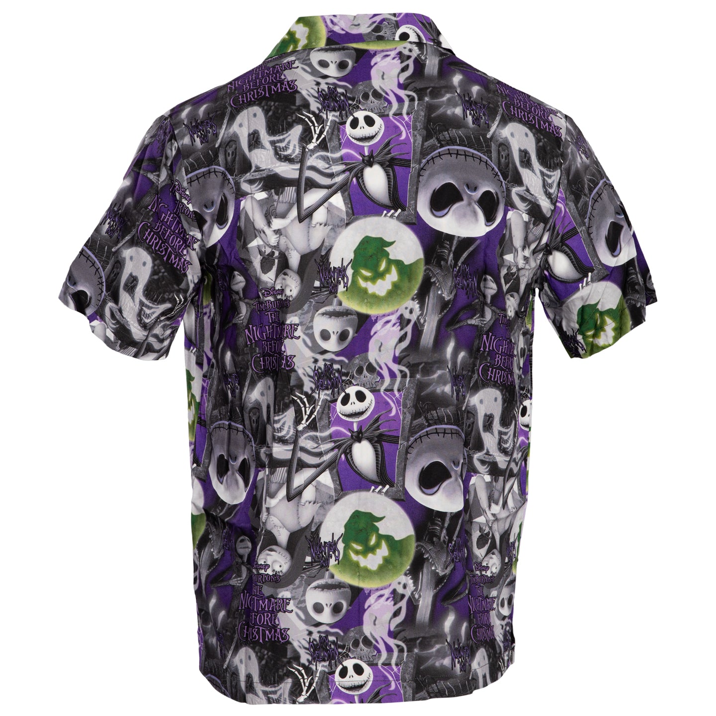 Nightmare Before Christmas Jack All Over Button Up Shirt