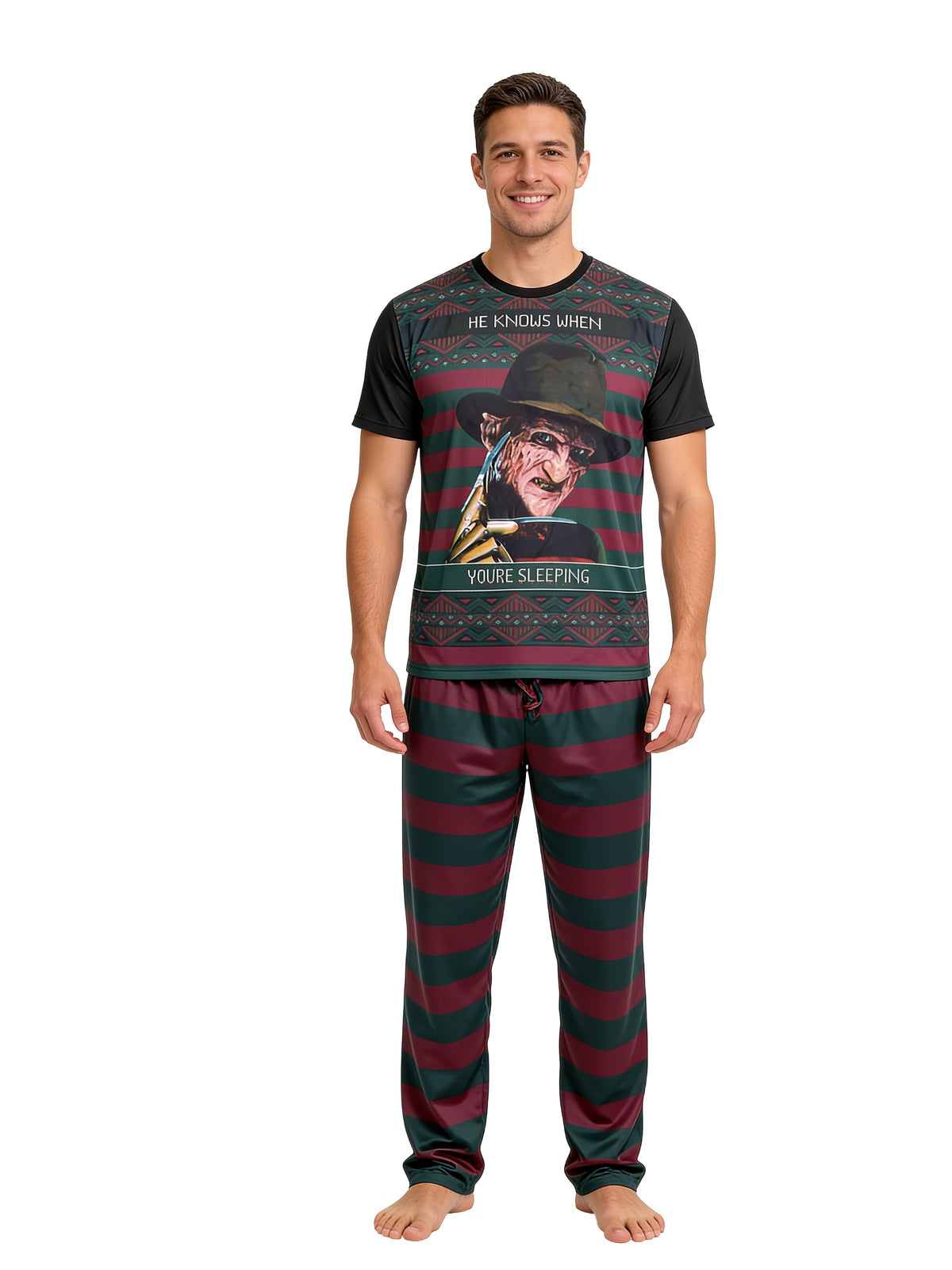 Nightmare on Elm Street Freddy PJ Set