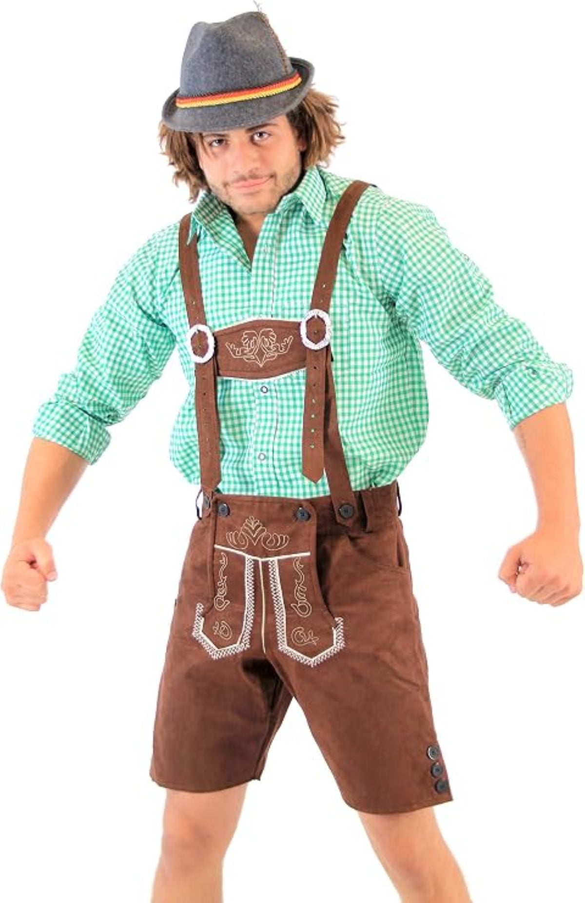 Oktoberfest German Bavarian Lederhosen Halloween Cosplay Costume Accessory
