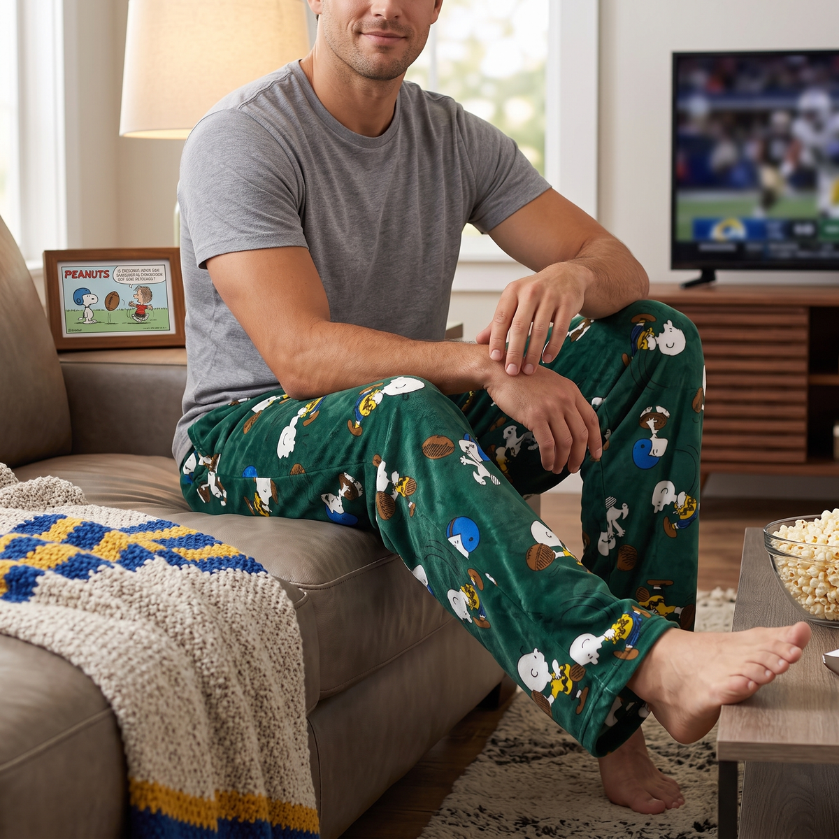 Peanuts Good Sport Adult Unisex Lounge Pants