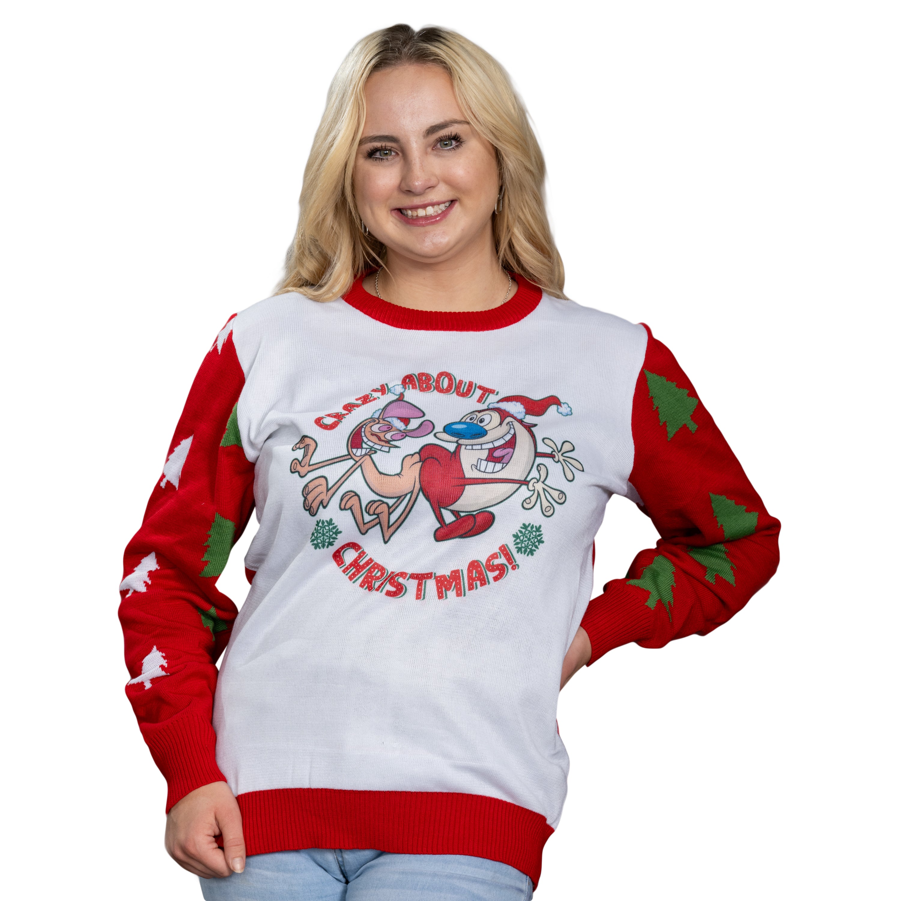 Ren & Stimpy | Crazy About Christmas Sweater