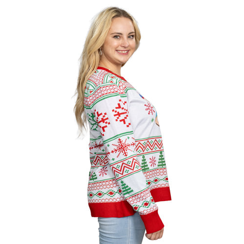 Best Friends Fair Isle Faces South Park Christmas Sweater