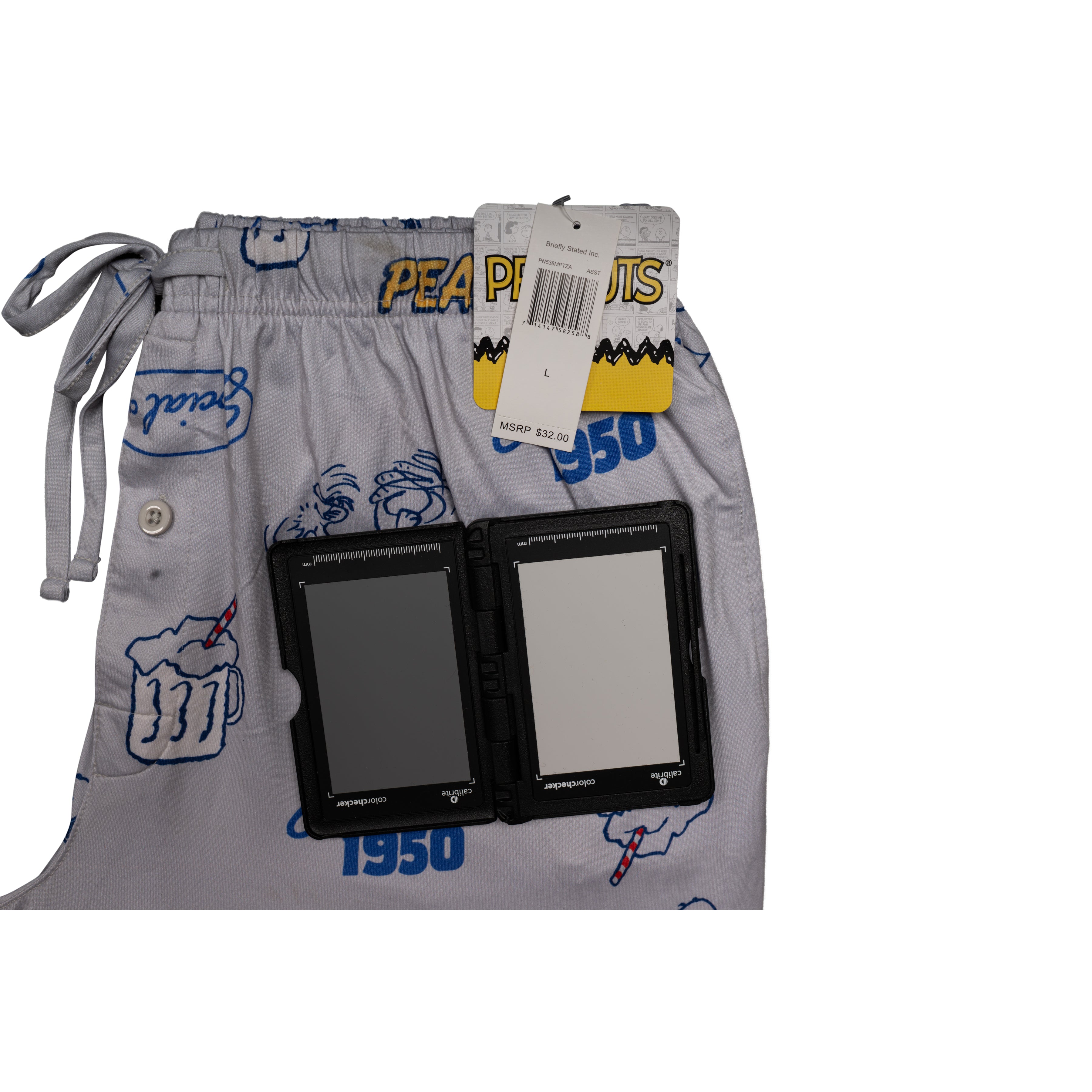 Peanuts Since 1950 Gray Adult Unisex Lounge Pants