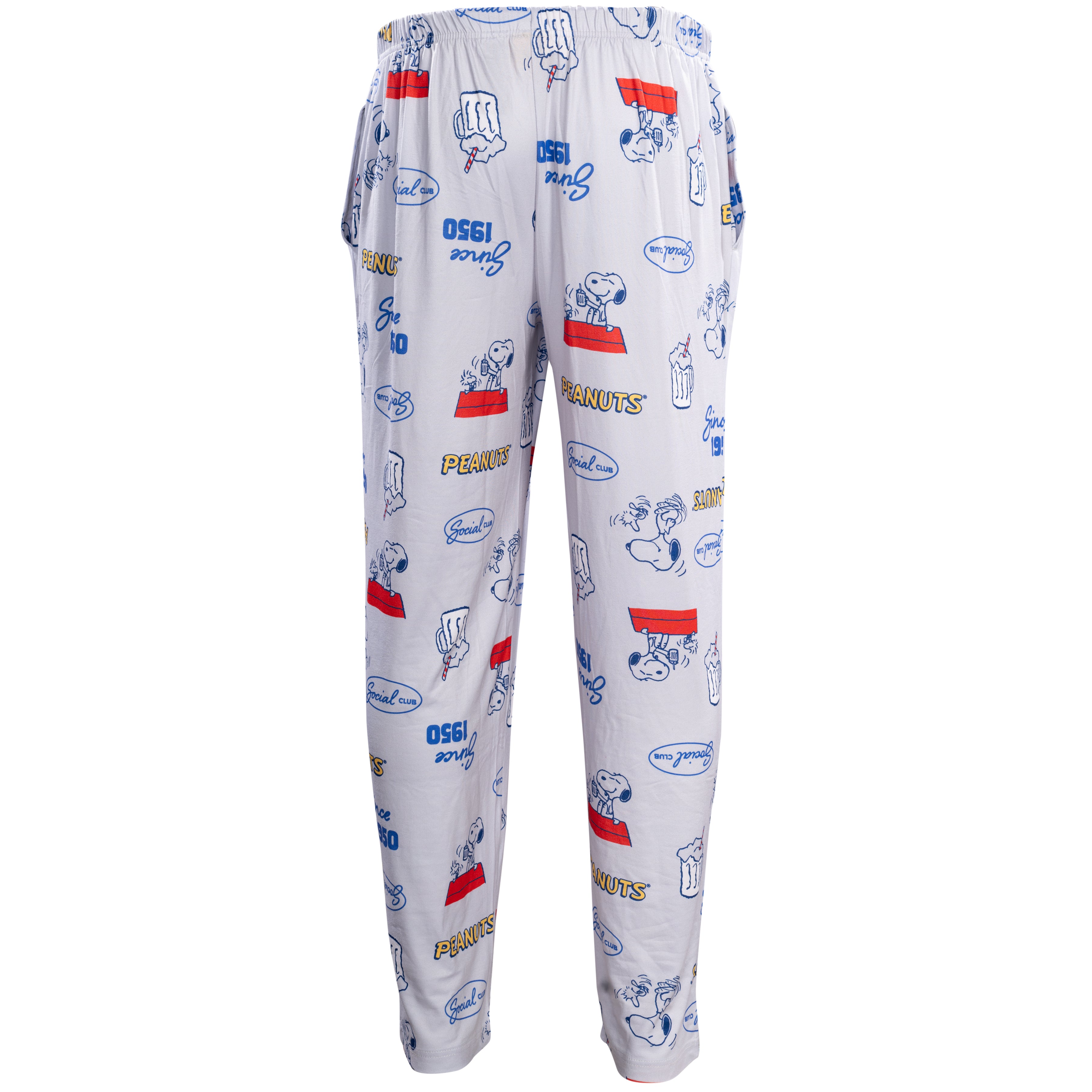 Peanuts Since 1950 Gray Adult Unisex Lounge Pants