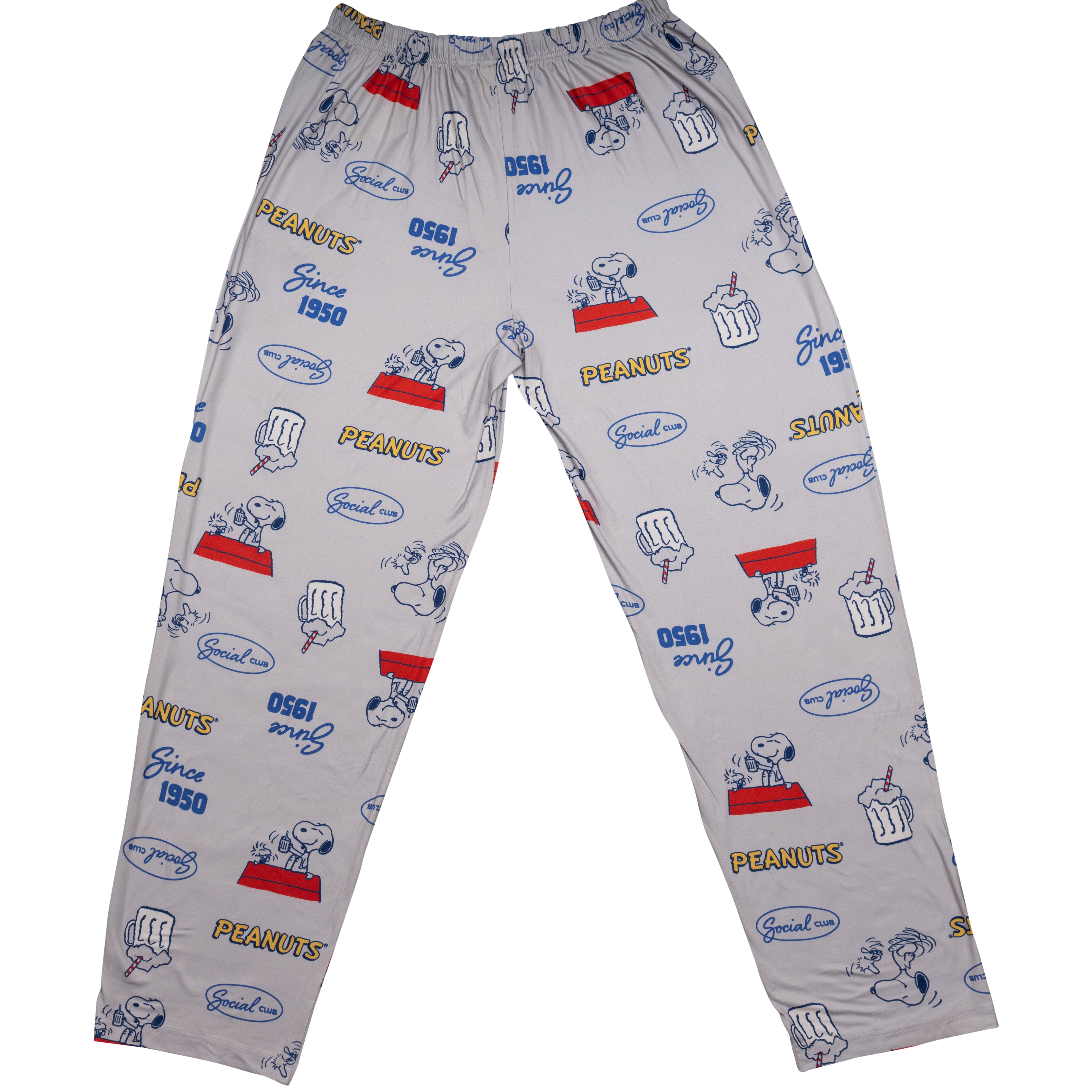 Peanuts Since 1950 Gray Adult Unisex Lounge Pants
