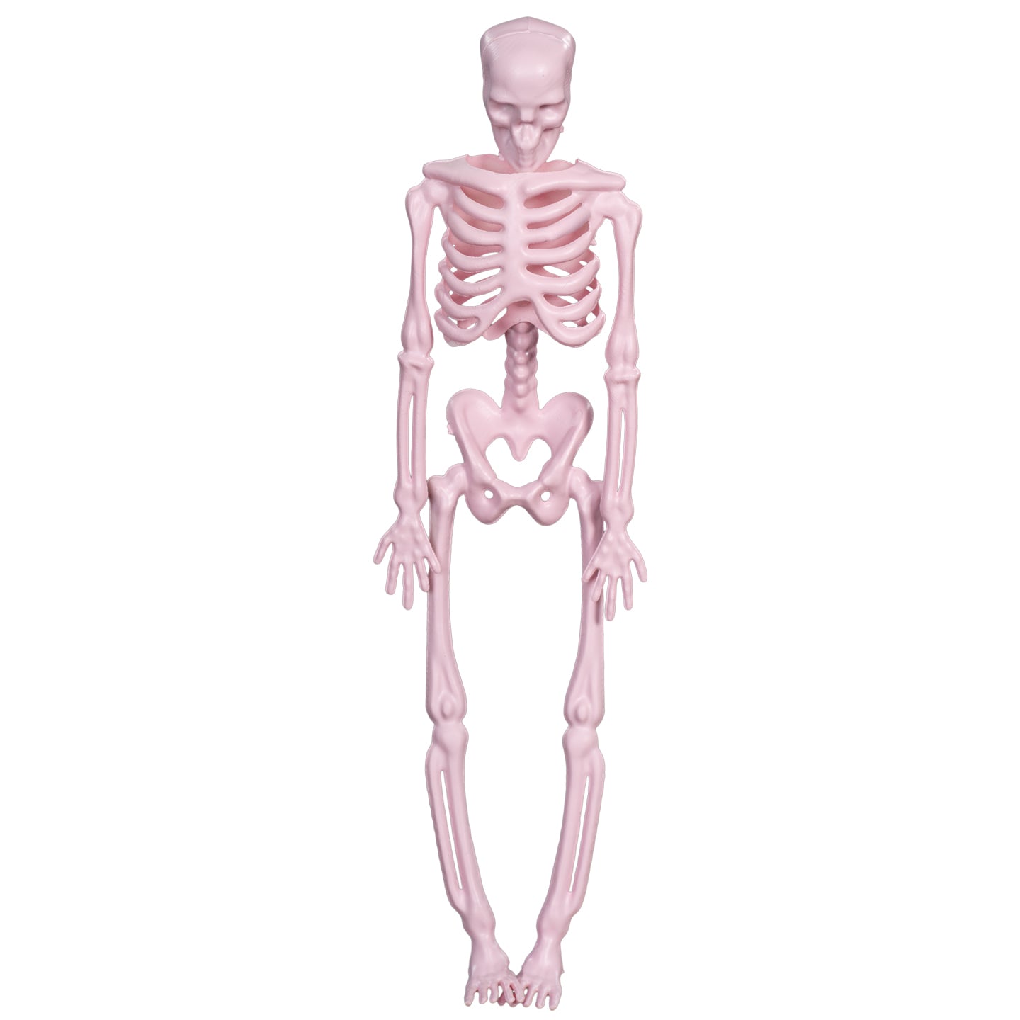 Pink Skeleton Funny Christmas Tree Holiday Ornament