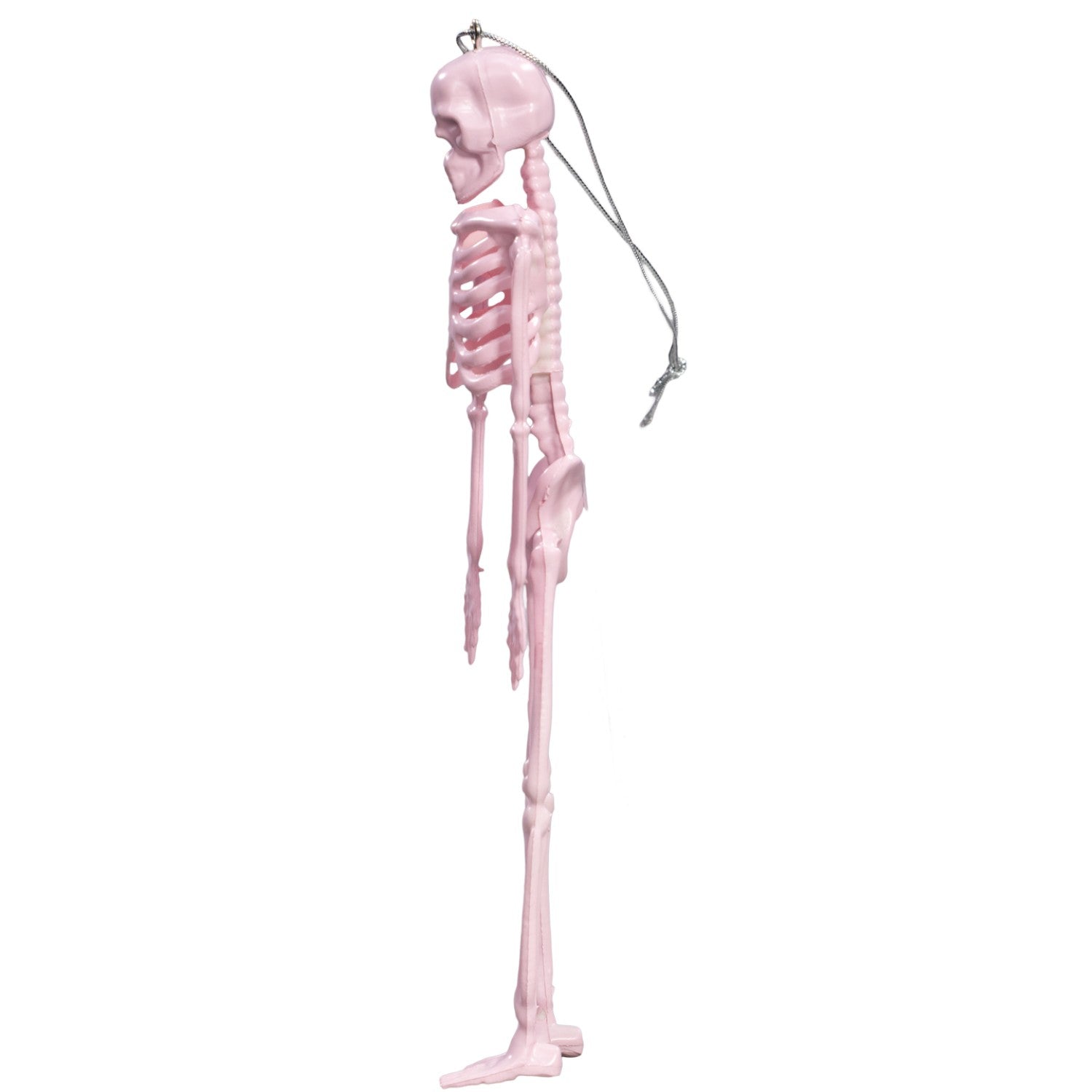 Pink Skeleton Funny Christmas Tree Holiday Ornament