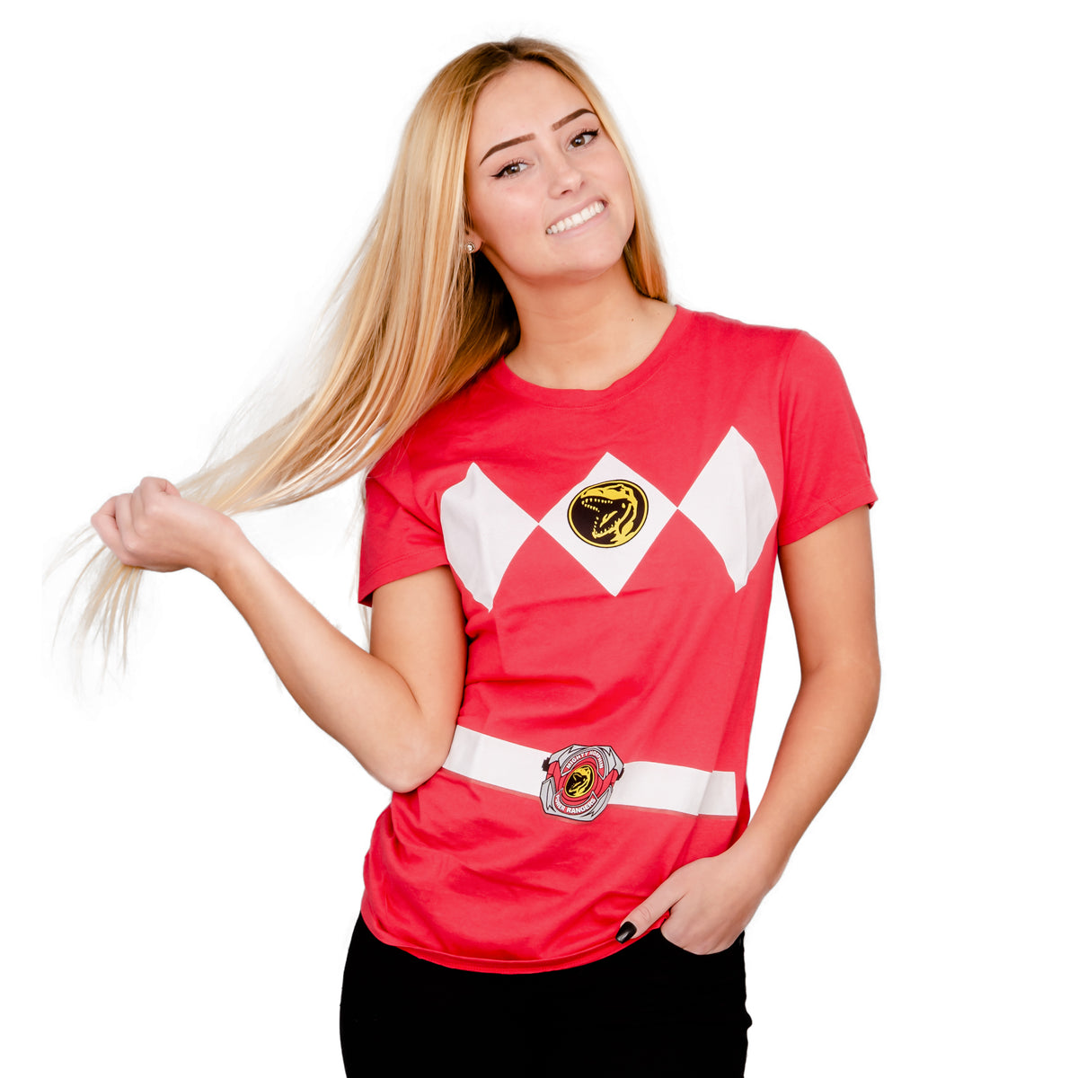 Power Rangers Costume Juniors Tees