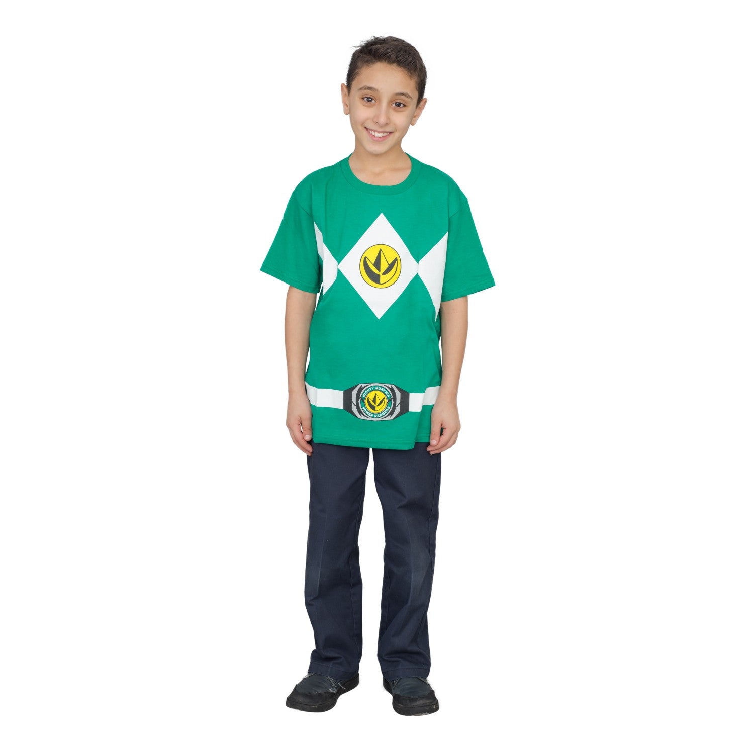 Youth Unisex Power Rangers Halloween Cosplay Costume T-Shirt