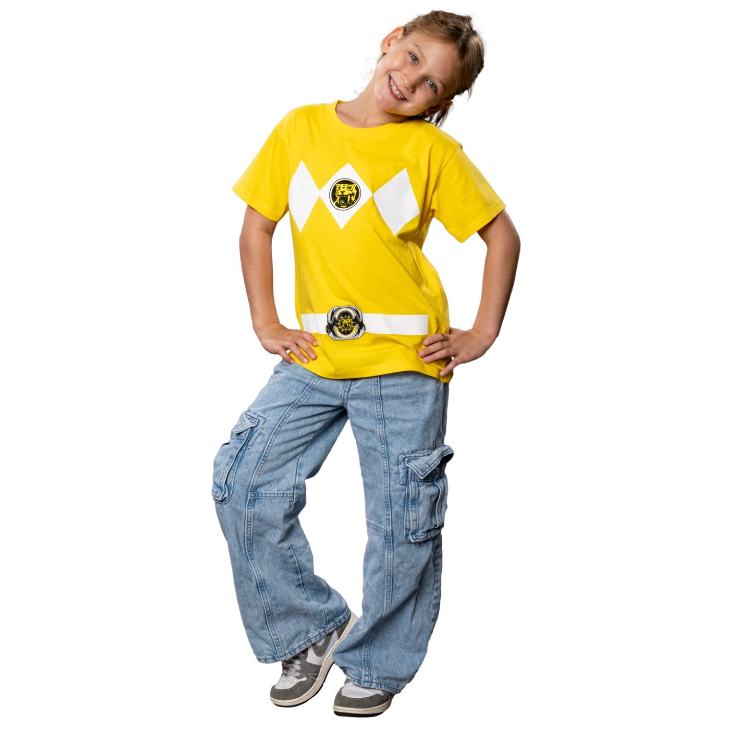 Youth Unisex Power Rangers Halloween Cosplay Costume T-Shirt