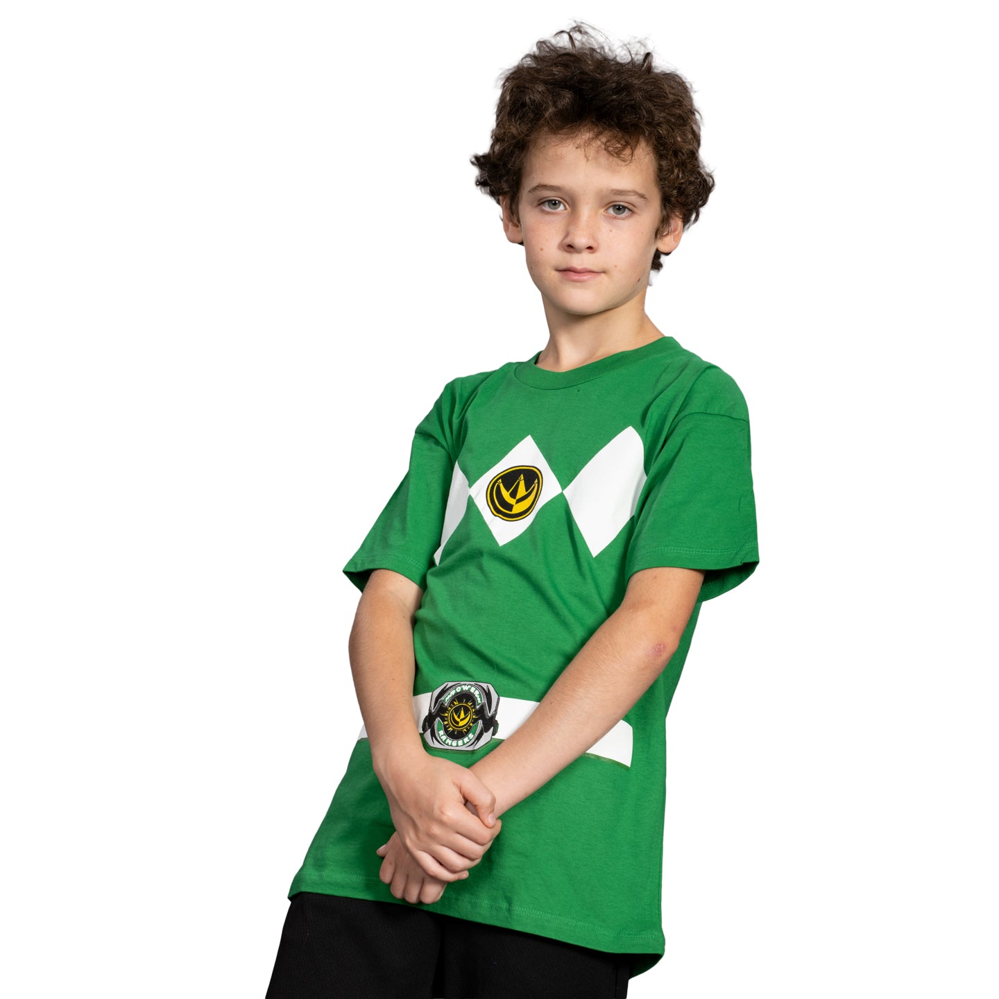 Youth Unisex Power Rangers Halloween Cosplay Costume T-Shirt